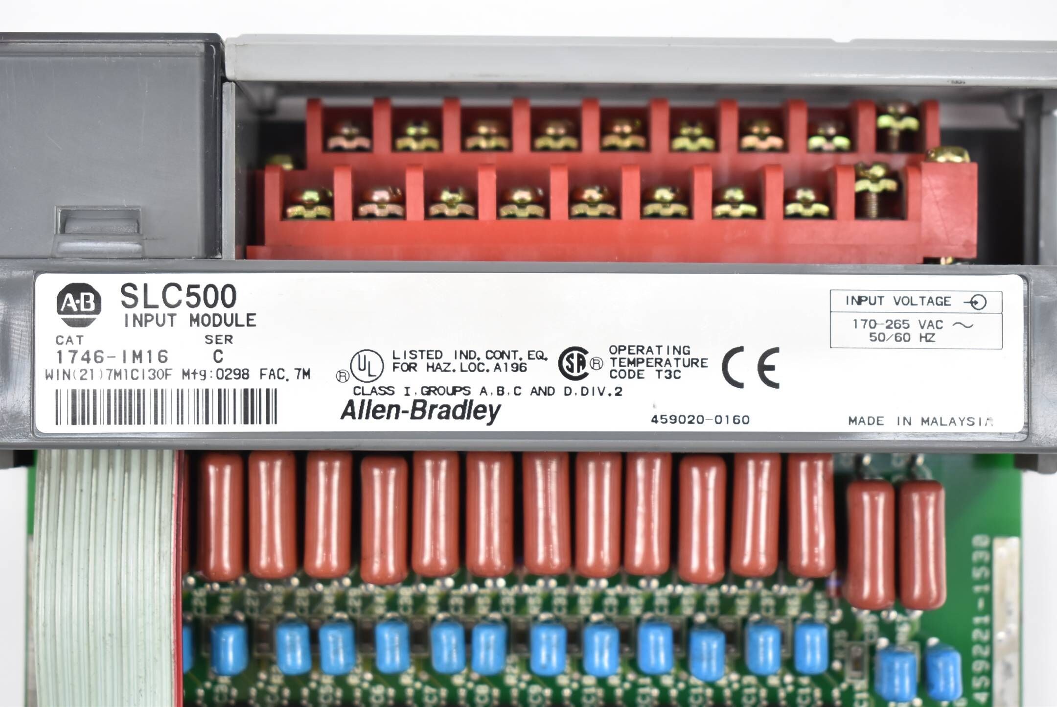 Allen-Bradley SLC500 Eingangsmodul 1746-IM16 ( Serie C )