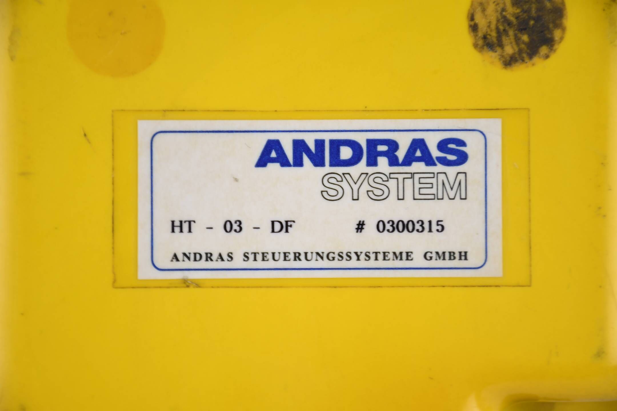 Andras Suhling Steuerungssysteme Handheld Terminal mit Kabel HT-03-DF ( HT03DF )