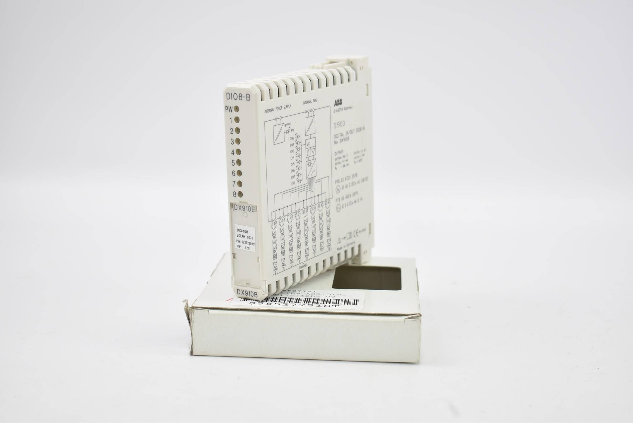 ABB S900 Input-/Outputsystem DX910B ( 3KDE175312L9100 )