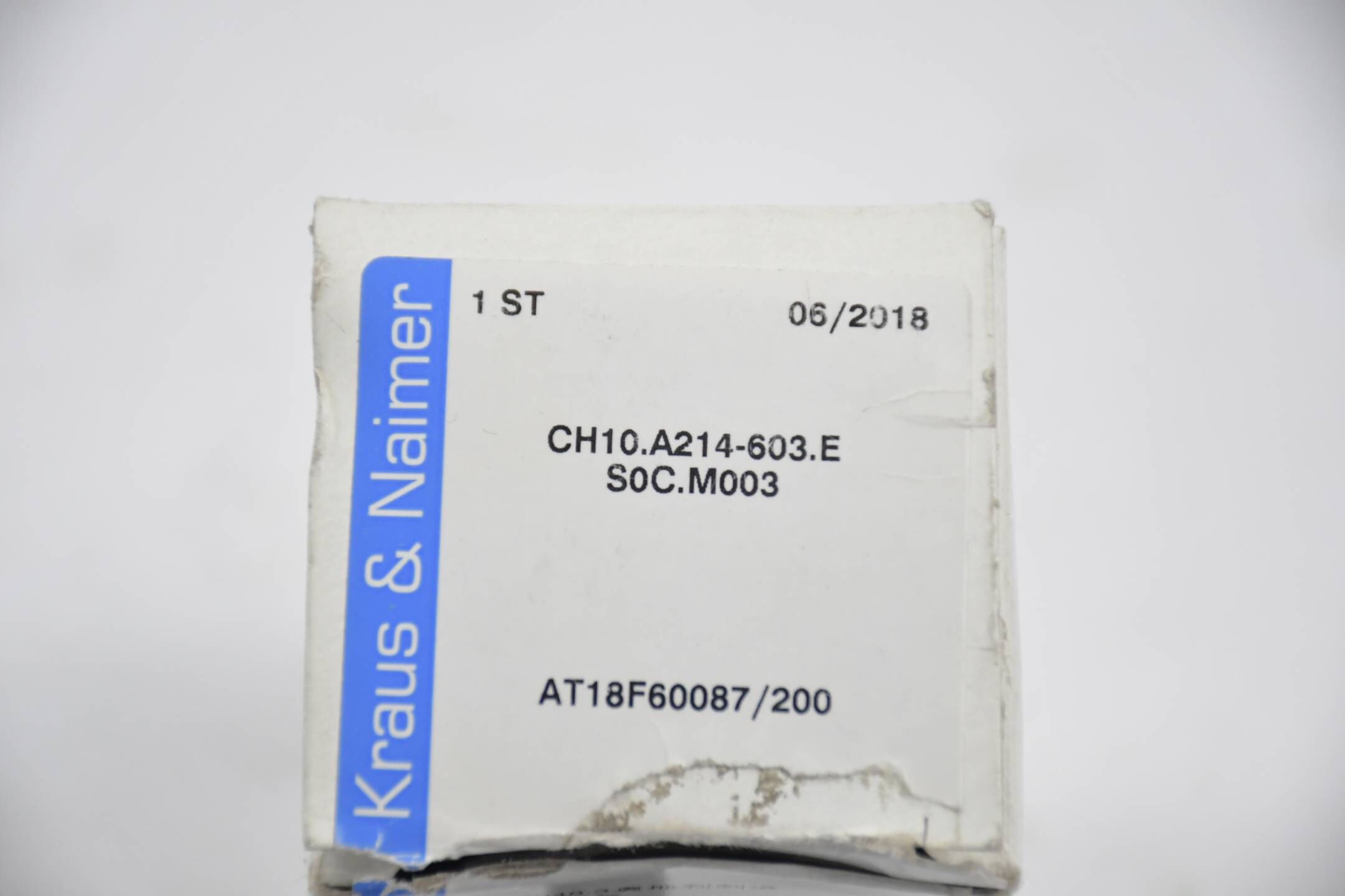 Kraus & Naimer Schalter CH10.A214-603.E S0C.M003 ( AT18F60087/200 )