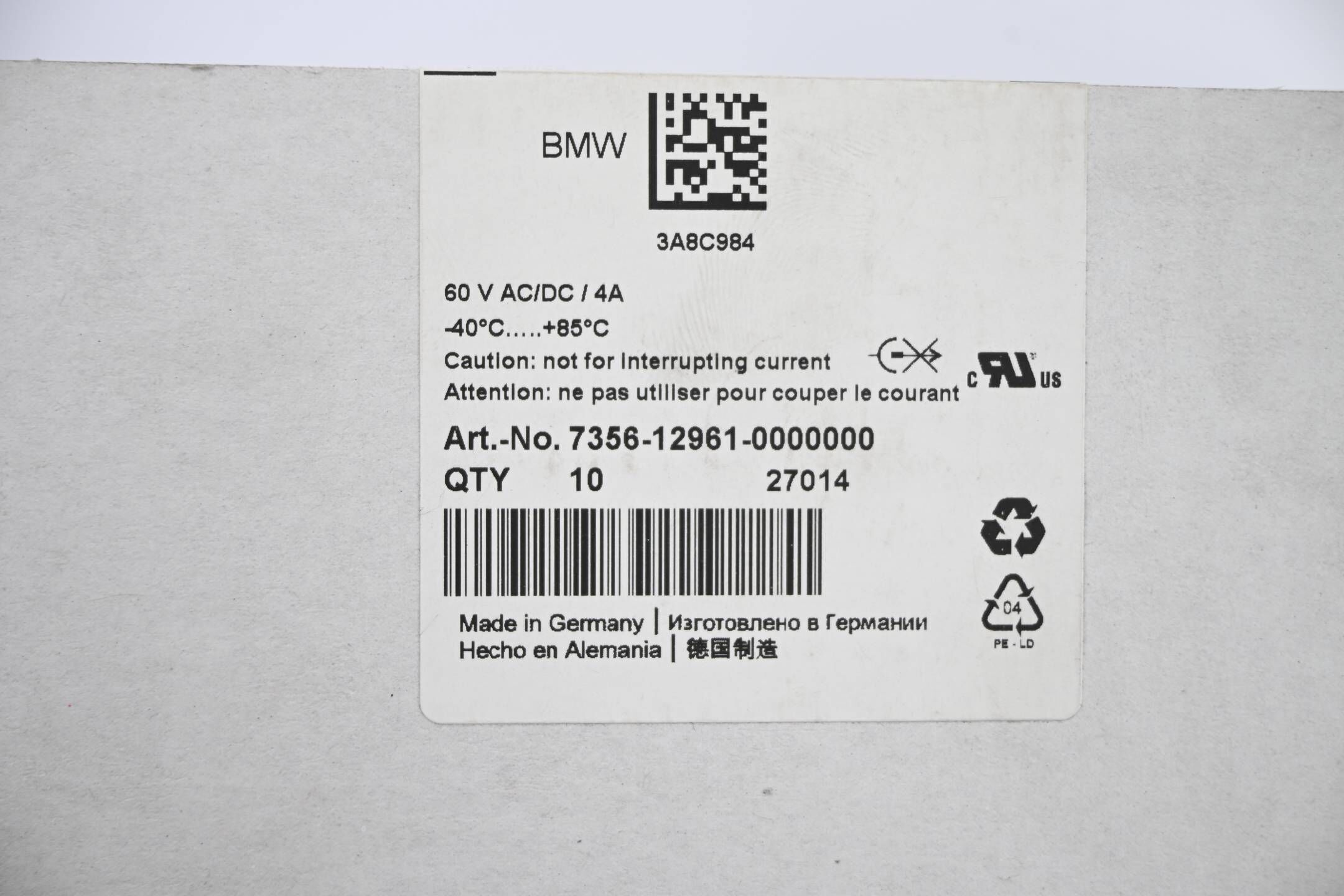 Murr Elektronik 10 Stück M12-Steckverbinder ( 7356-12961-0000000 )