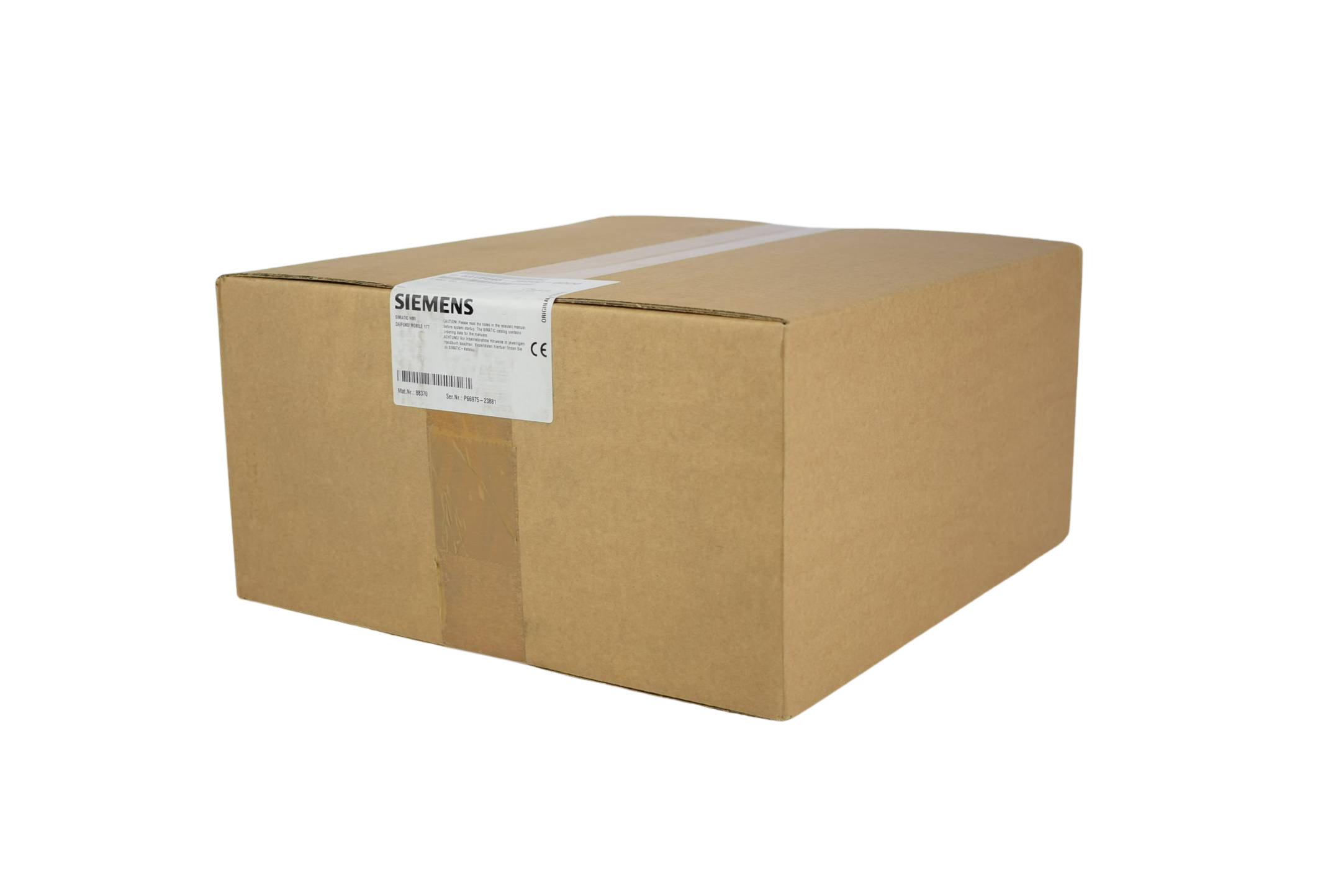 Siemens simatic Series 170 Mobile Panel 177 PN HMI Touch 6AV6645-7BB00-0DD0 E2