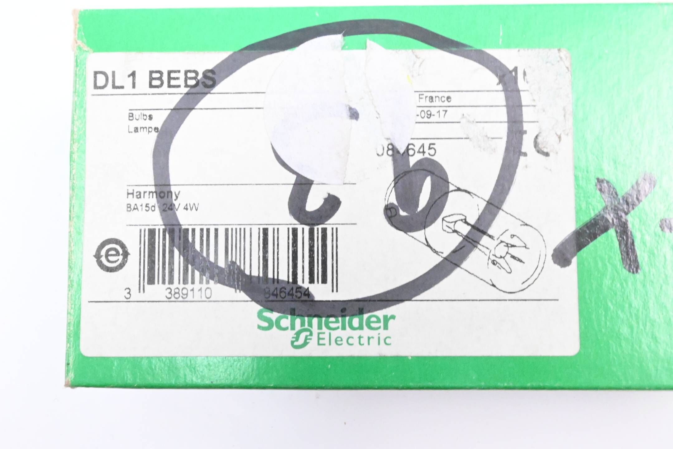 Schneider Electric 7 Stück DL1 BEBS Glühbirne