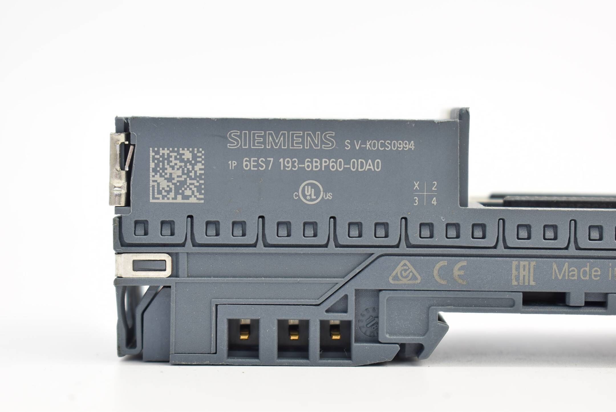 Siemens simatic ET 200SP 6ES71 93-6BP60-0DA0 ( 6ES7193-6BP60-0DA0 ) E1