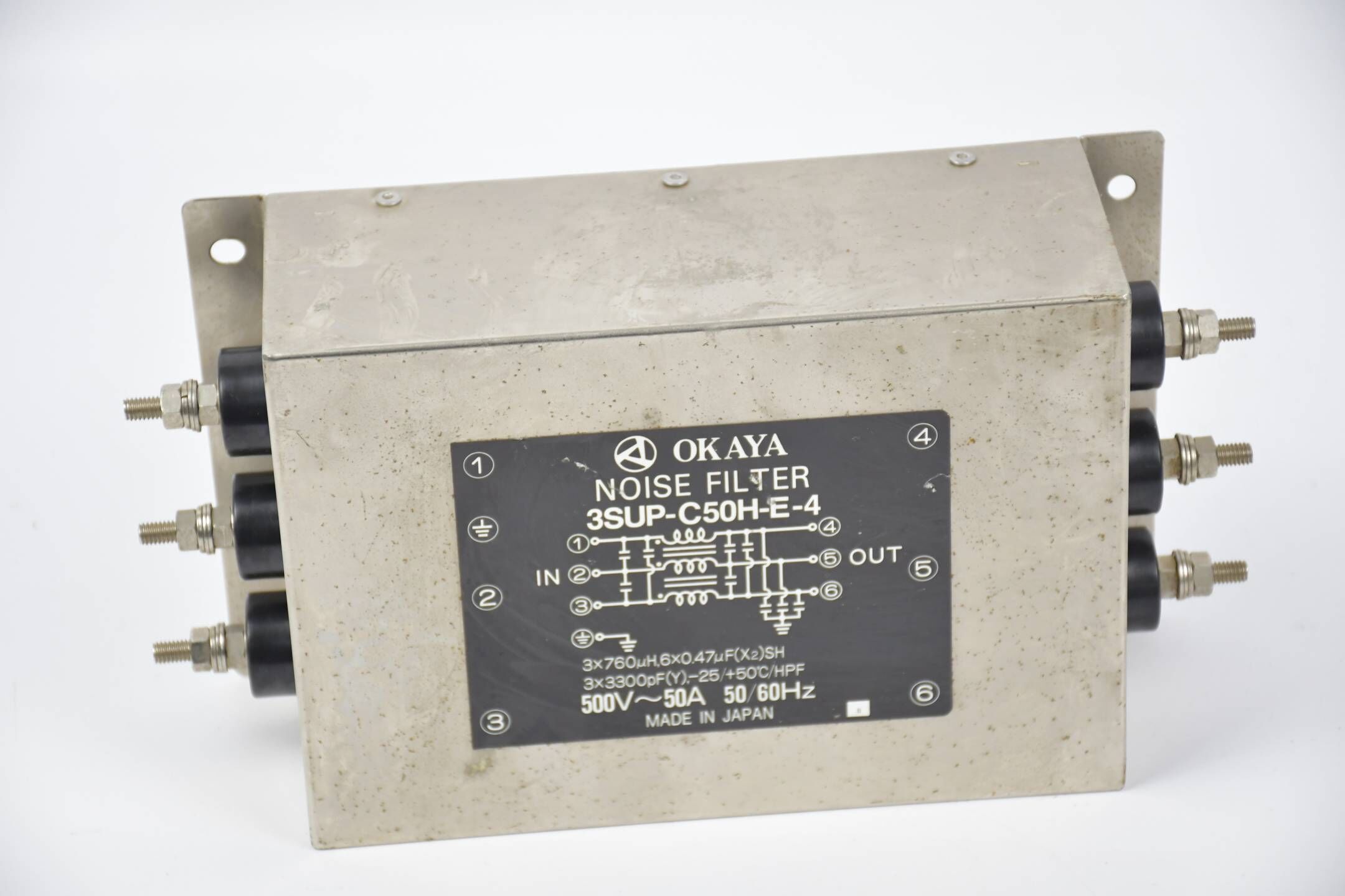 Okaya Noise Filter 3SUP-C50H-E-4