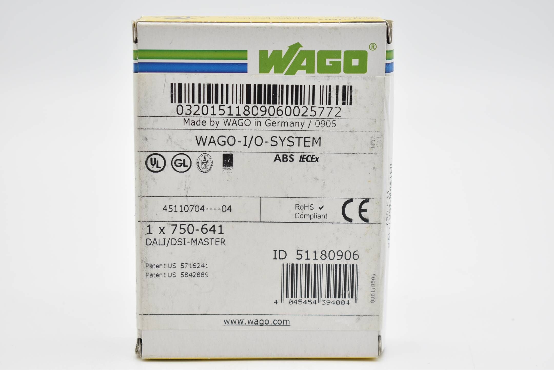 Wago  I/O-System DALI-/DSI-Master 750-641 ( 750 - 641 )