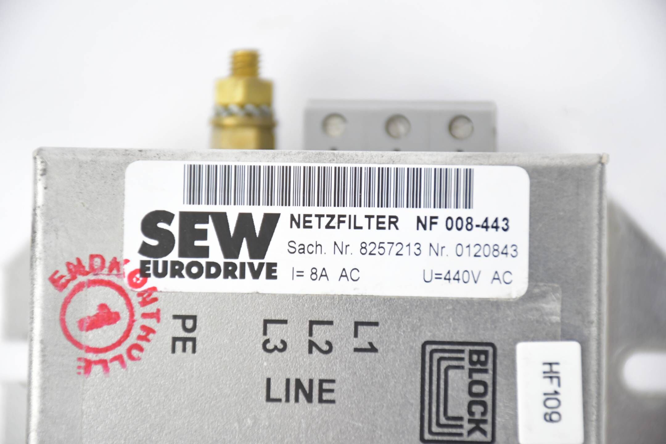SEW Eurodrive Netzfilter NF 008-443 