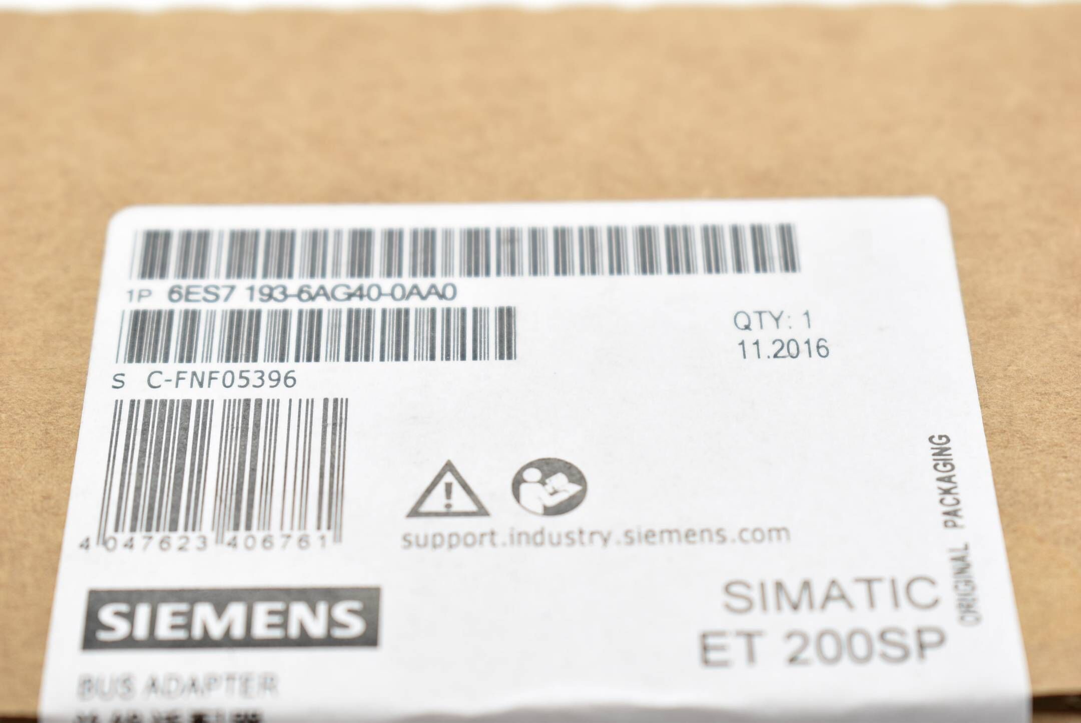 Siemens simatic ET 200SP 6ES7 193-6AG40-0AA0 ( 6ES7193-6AG40-0AA0 ) E.1