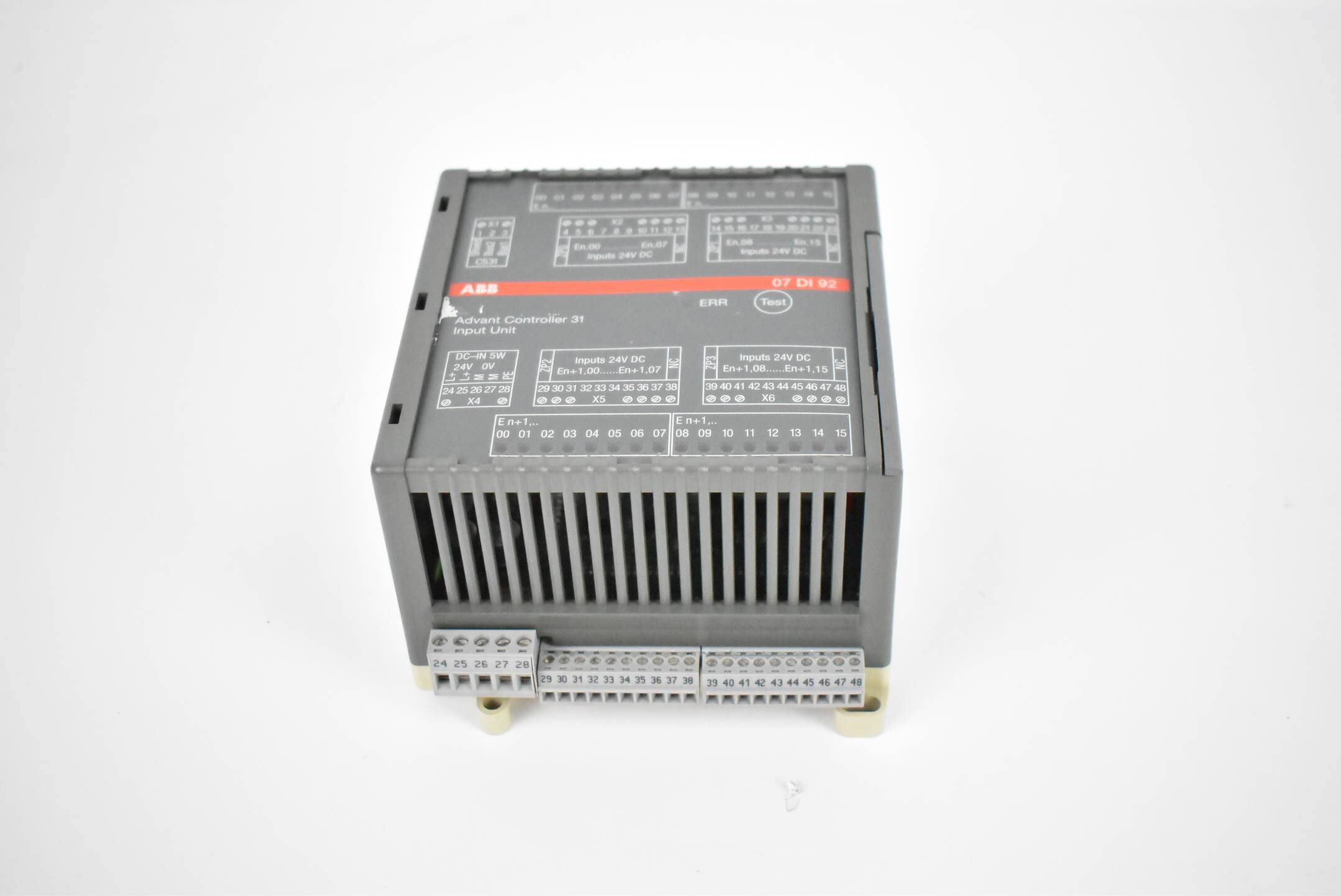 ABB Advant Controller 31 Input Unit 07 DI 92 GJR5252400R0101 ( 07DI92E )