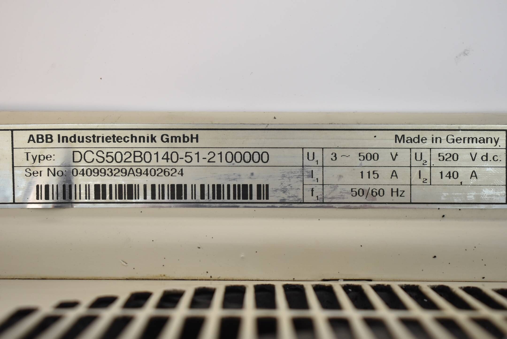 ABB Drives DCS502B0140-51-2100000 ( DCS502B0140-51-2102000 )