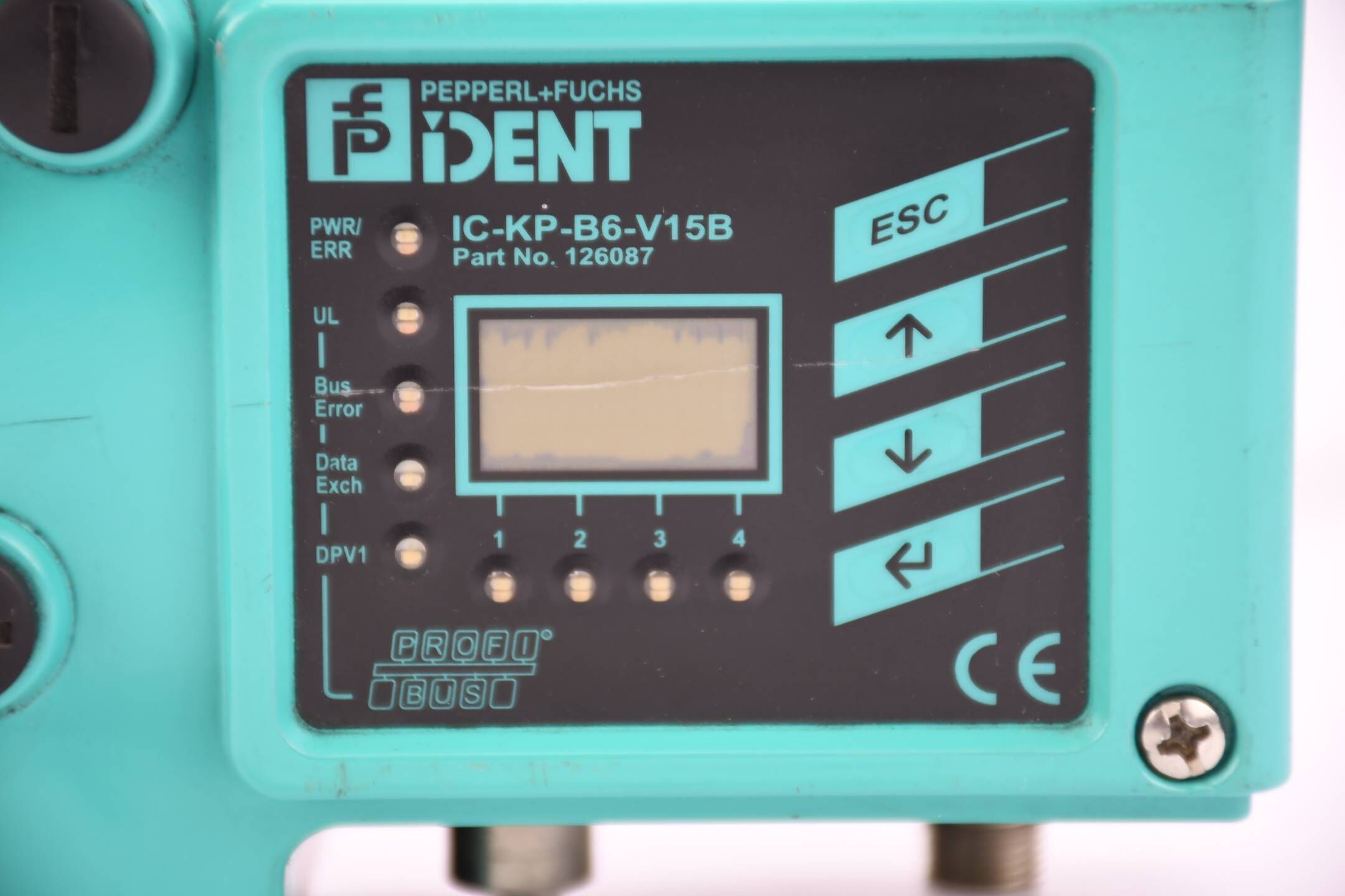 Pepperl + Fuchs iDent Auswerteeinheit IC-KP-B6-V15B ( 126087 )