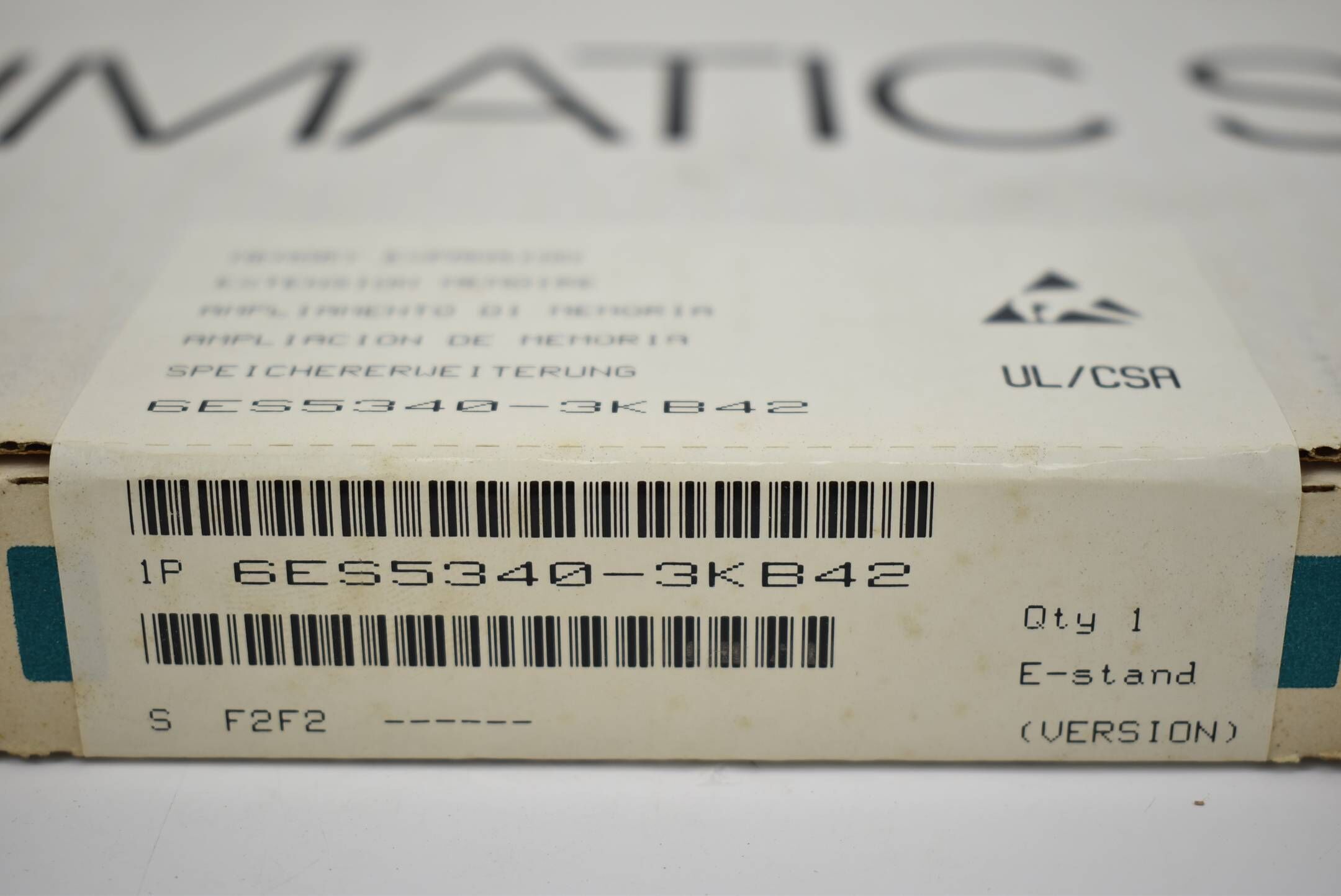 Siemens simatic S5 Speicherbaugruppe 6ES5 340-3KB42 ( 6ES5340-3KB42 )