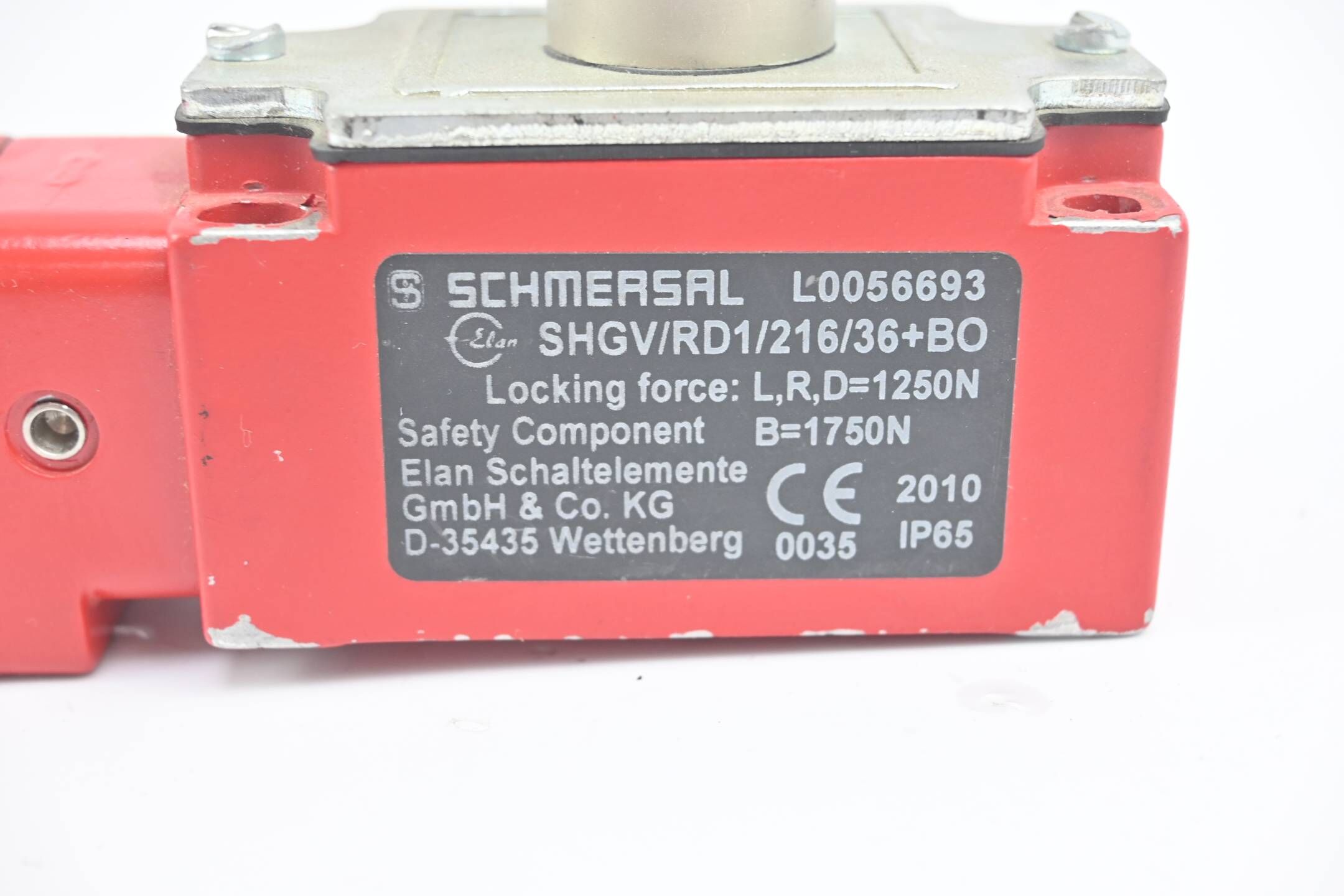 Schmersal Türzuhaltung SHGV/RD1/216/36+BO