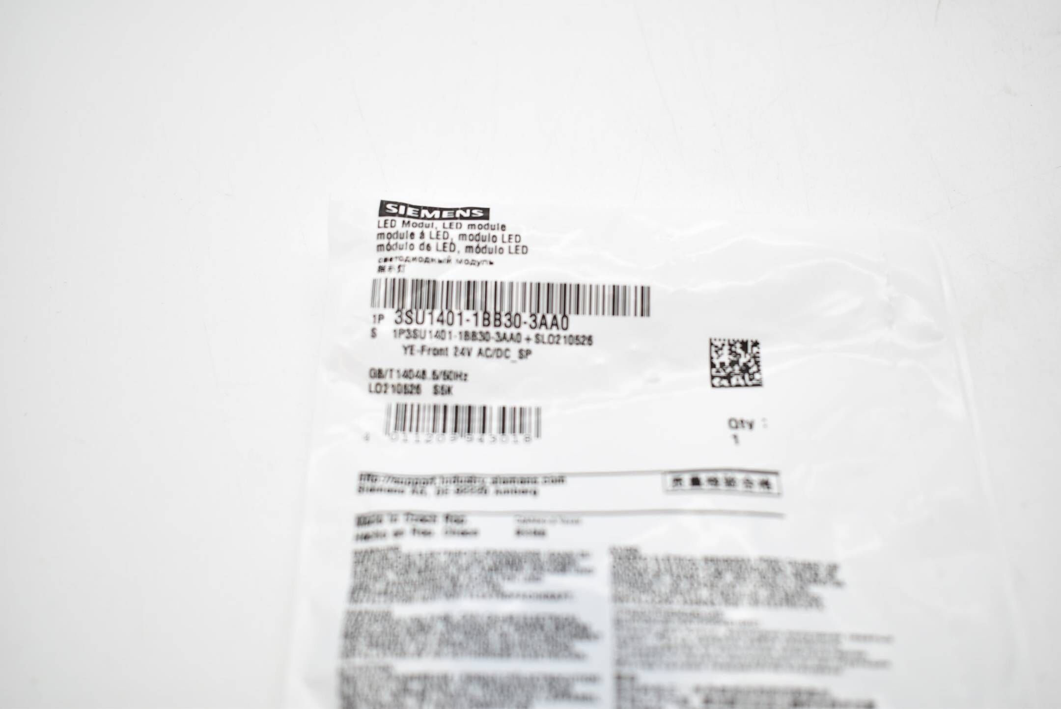 Siemens LED Modul 3SU1401-1BB30-3AA0 ( 3SU1 401-1BB30-3AA0 )