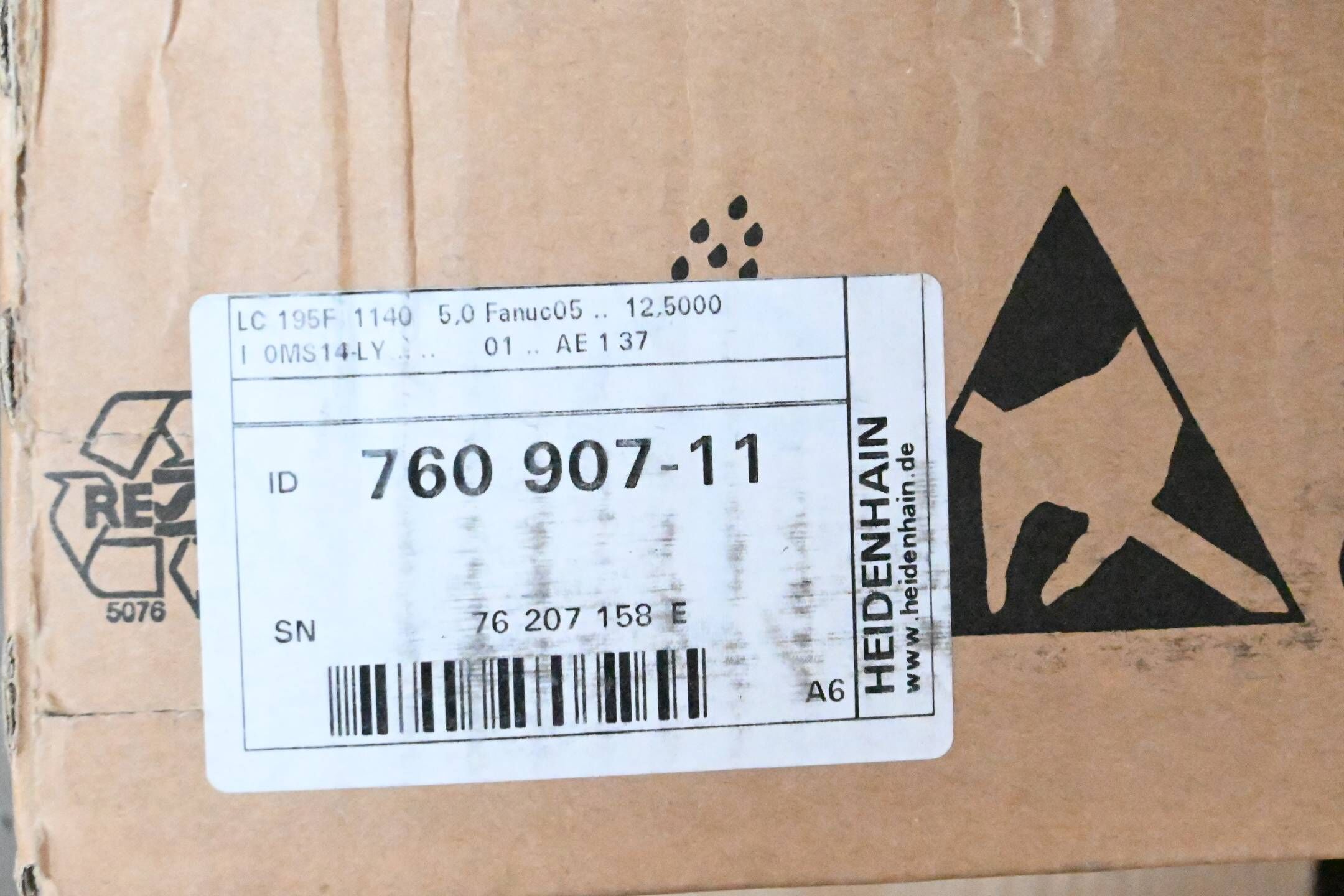 Heidenhain Absolutes gekapseltes Längenmessgerät LC 195F 1140 ( 760907-11 ) A6