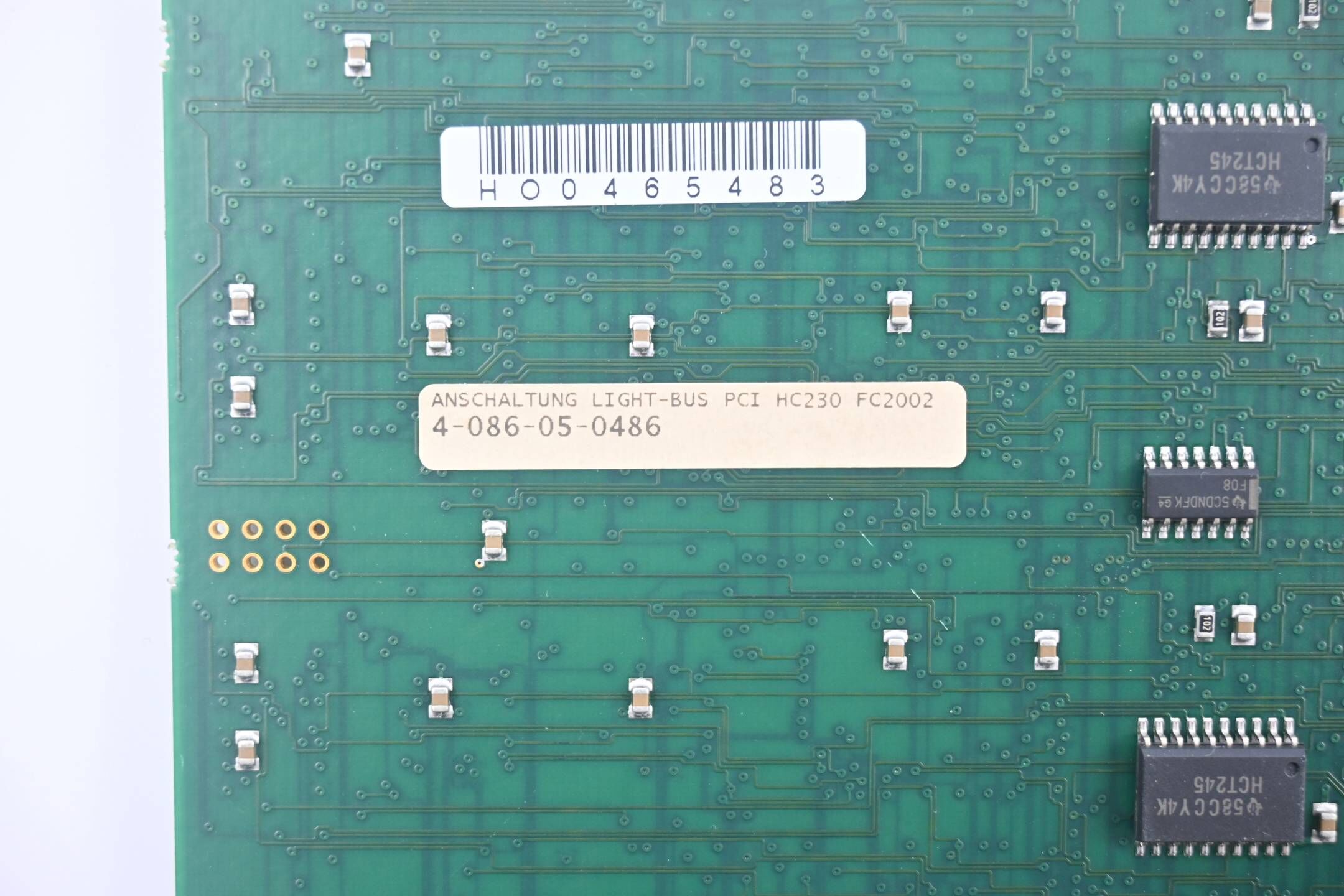 Homatic Anschaltung Light-Bus PCI HC230 FC2002 4-086-05-0486