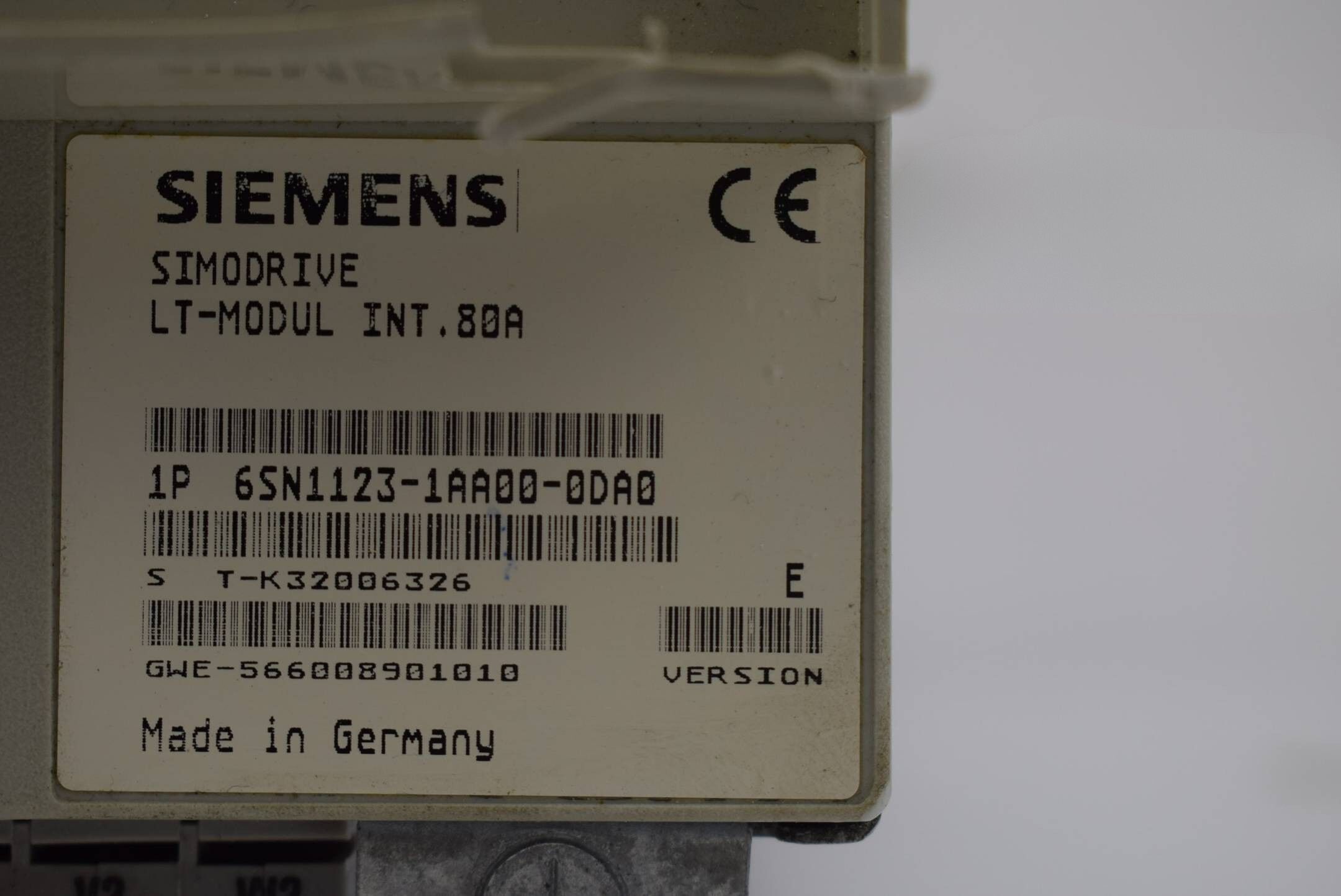 Siemens simodrive 611 Leistungsmodul 6SN1123-1AA00-0DA0 Ver E