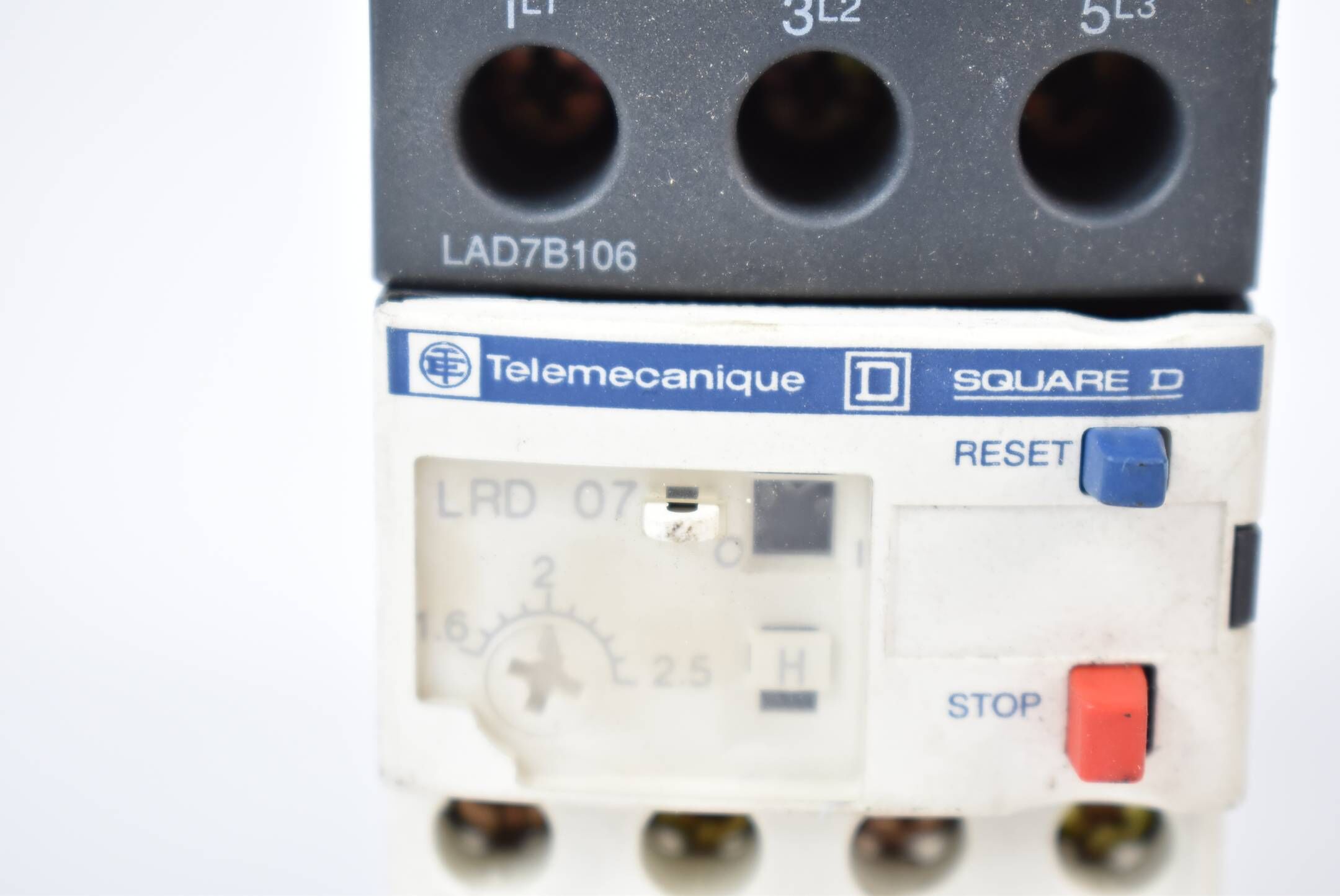 Schneider LAD7B106 Terminalblock inkl. Telemecanique LRD 07