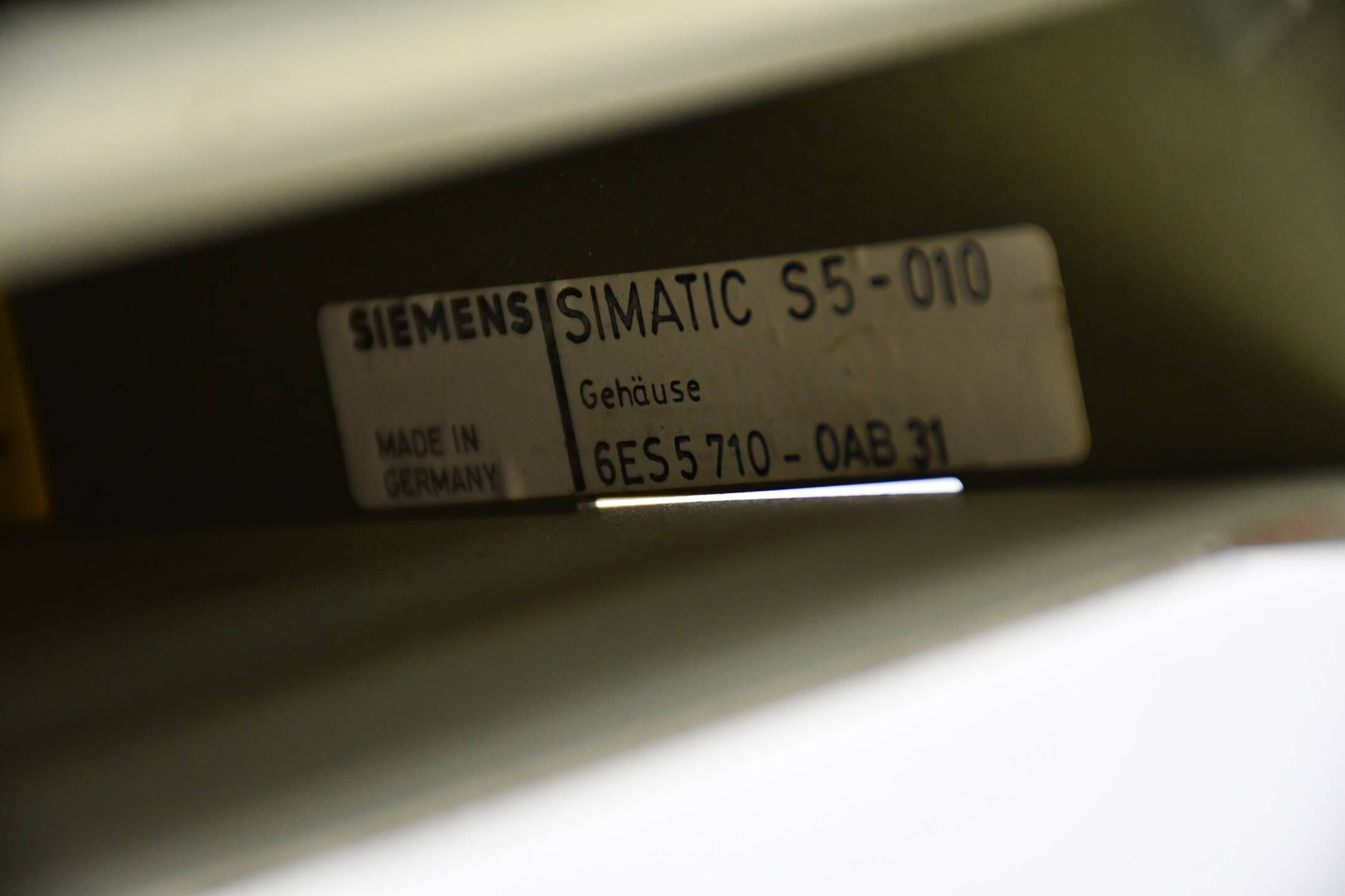 Siemens simatic S5 710 S5-010W 6ES5710-0AB31 ( 6ES5 710-0AB31 ) inkl. Karten
