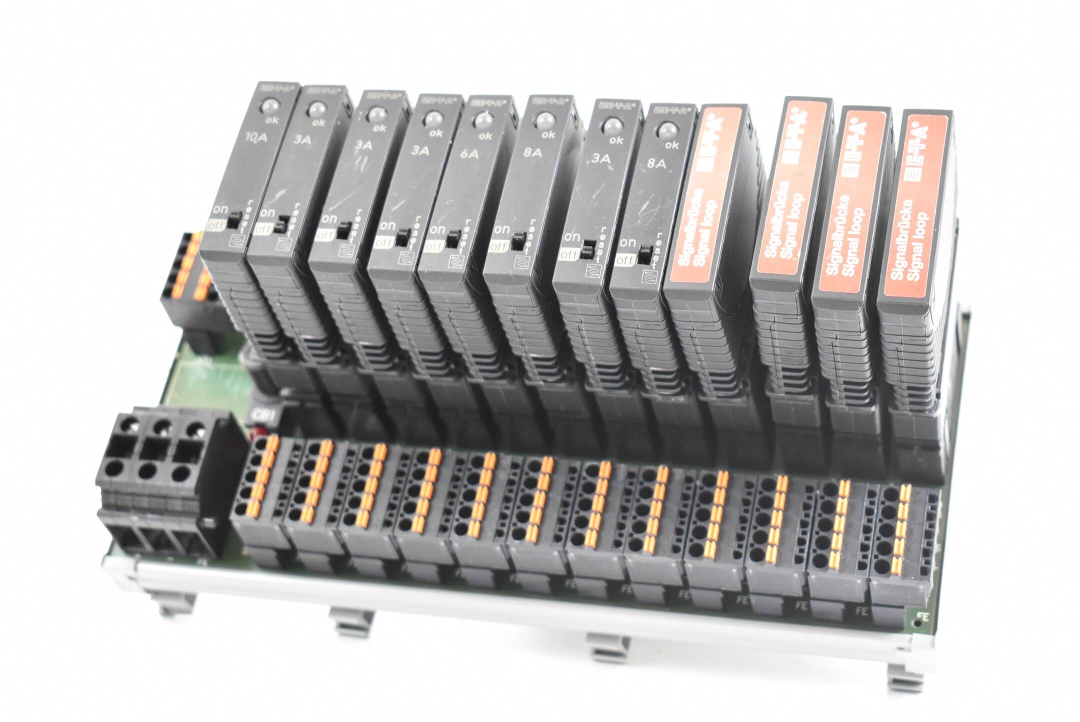 E-T-A ETA Stromverteilungssystem konfiguriert SVS02-12 inkl. ESX10, SB-S11