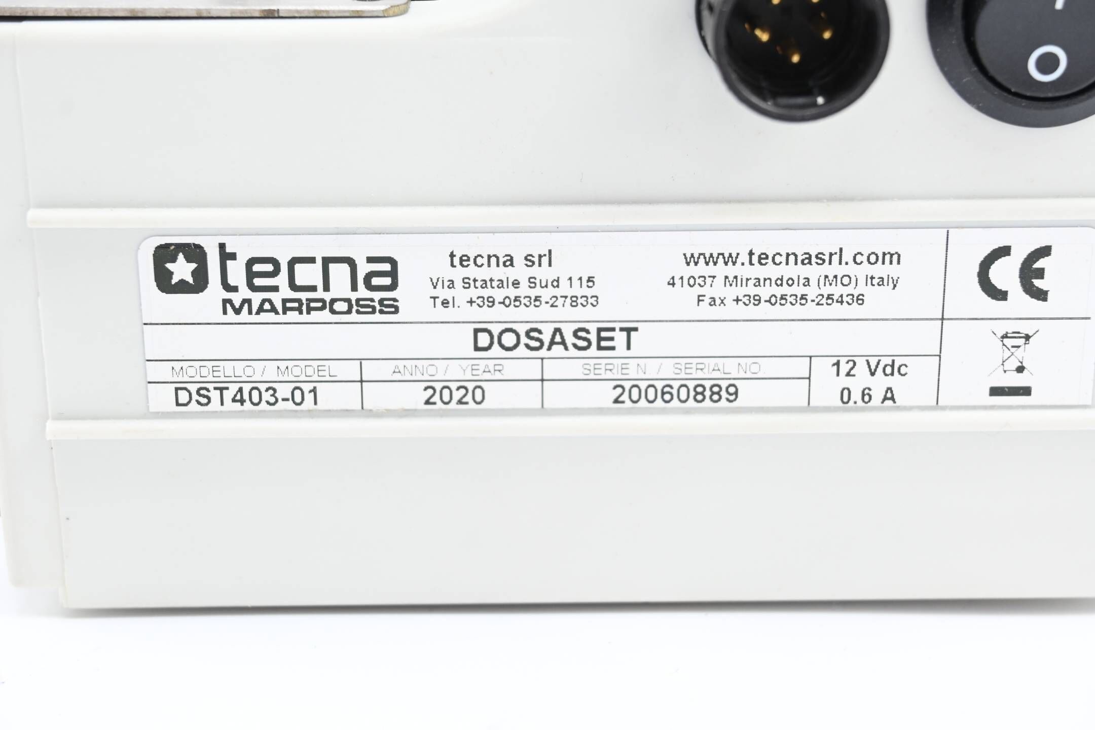 Tecna Marposs Dosierer DOSASET DST403-01