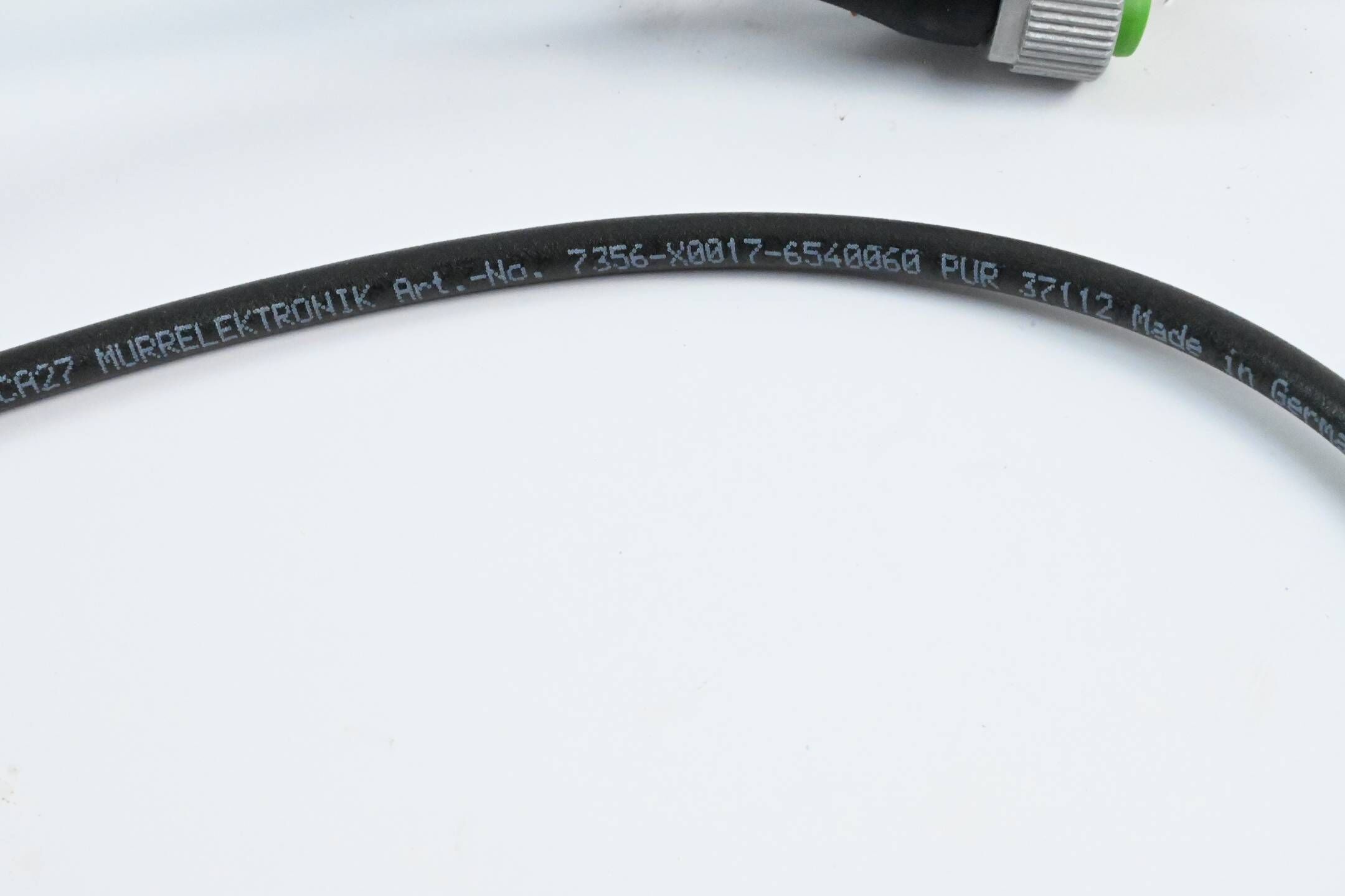 Murr Elektronik T-Stück M12 St. 0° / 2x M12 Bu. 0° mit Kabel 7356-X0017-6540060 