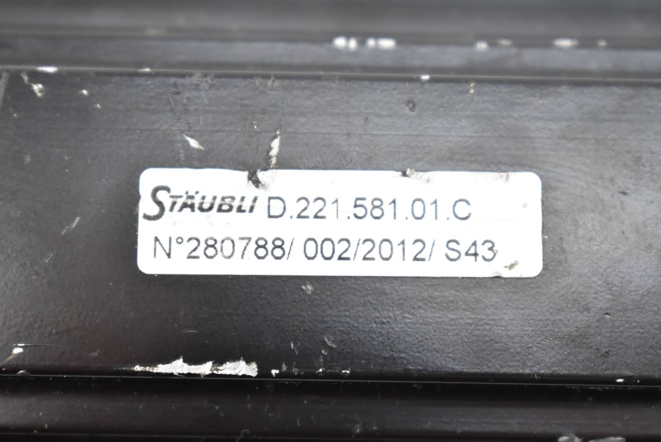 Stäubli D.221.581.01.C ( 280788 ) + Heidenhain Drehgeber 640 746-02