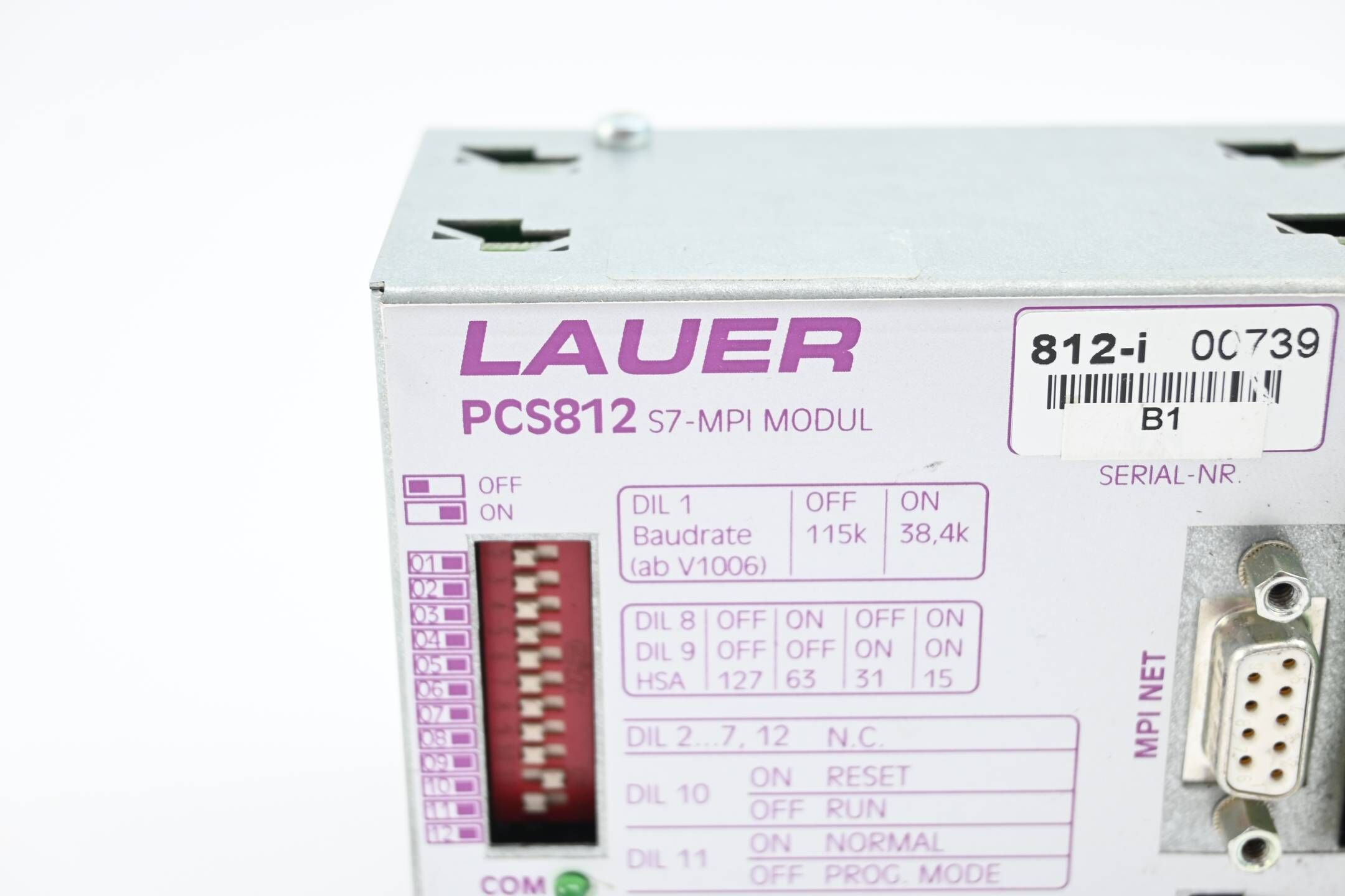 Lauer PCS812 S7-MPI Modul