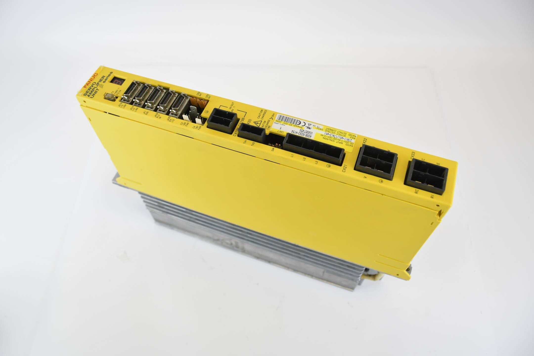 Fanuc LTD. beta servo Amplifier Drive MDL SVU-80 A06B-6093-H154 Ver K