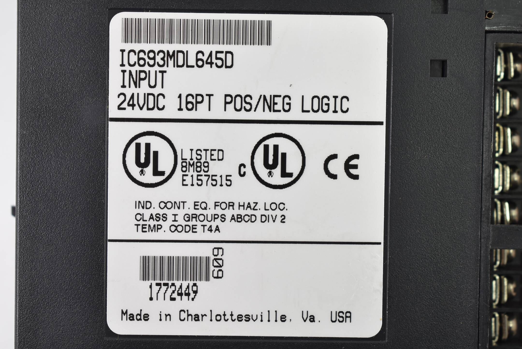 FANUC Output Modul IC693MDL645D ( 24VDC )
