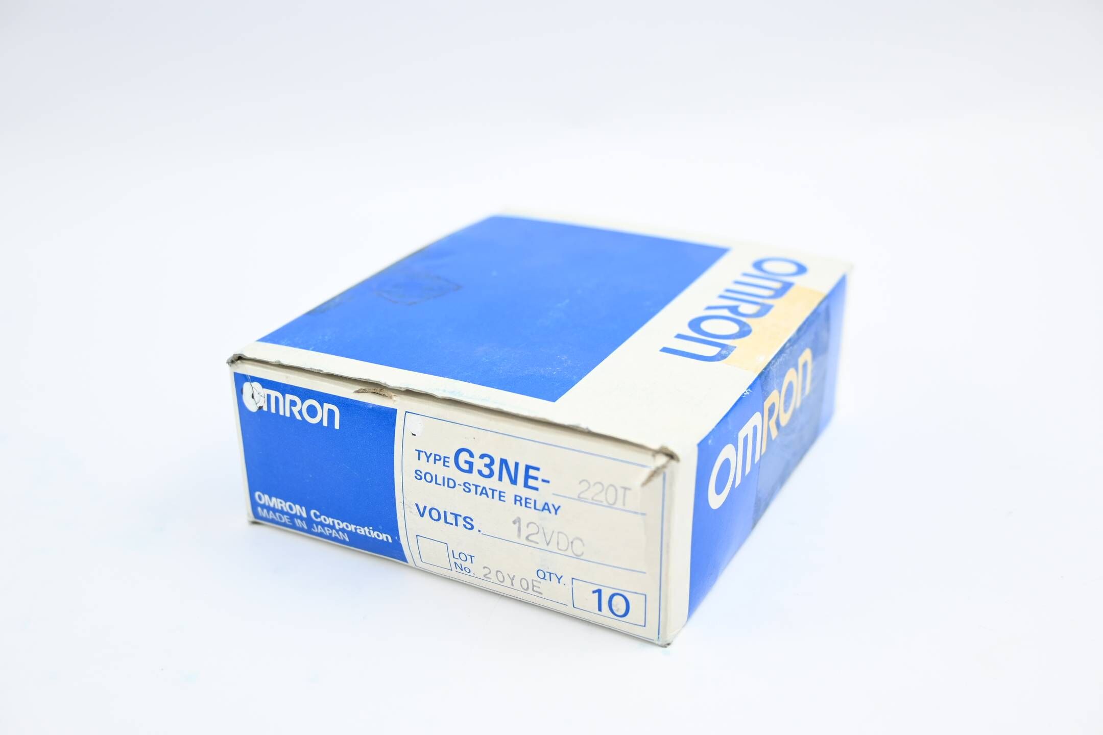 Omron 10 Stück Halbleiterrelais 12 VDC ( G3NE-220T )