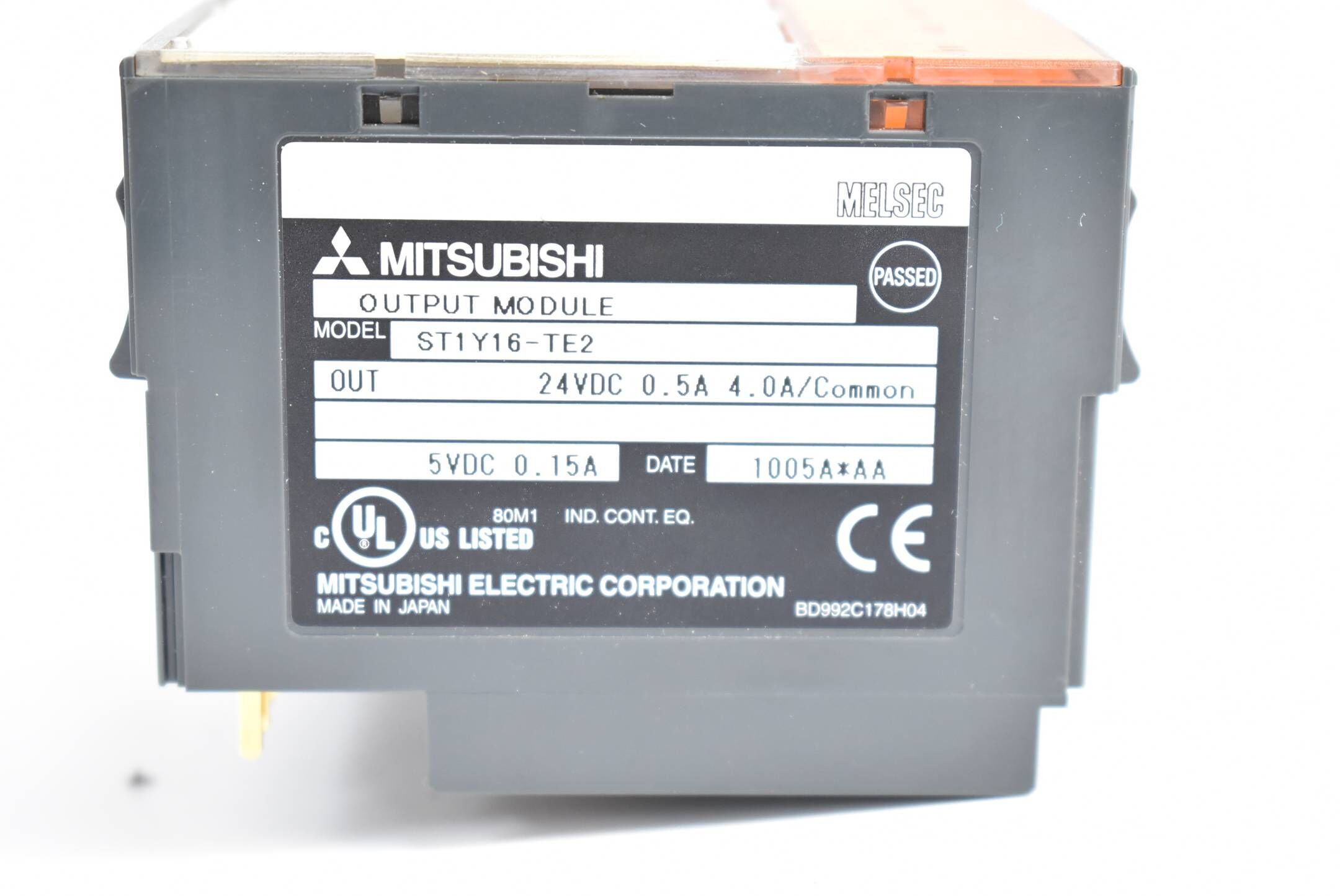 MITSUBISHI Ausgangsmodul 24VDC 0,5A ST1Y16-TE2