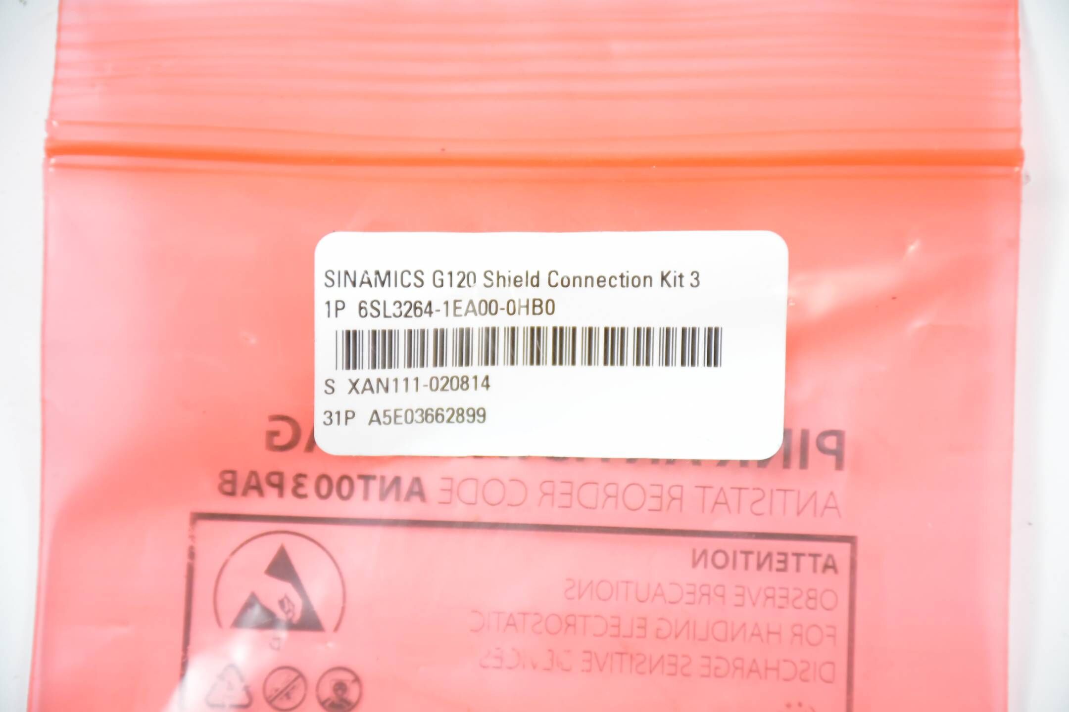 Siemens Sinamics G120 shield connection Kit 3 6SL3264-1EA00-0HB0