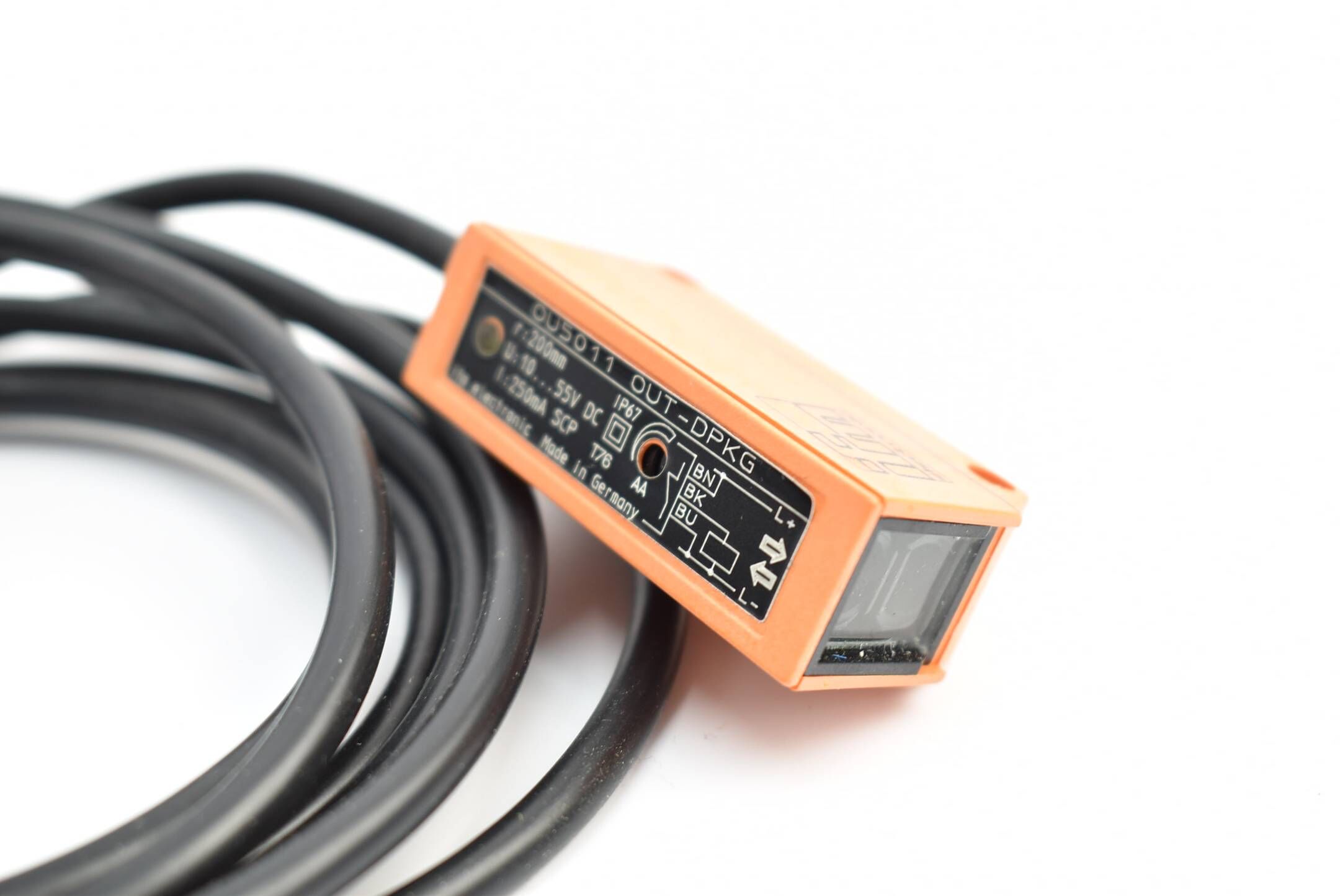IFM efector200 photo electric sensors Reflexlichtschranke /-taster OU5011