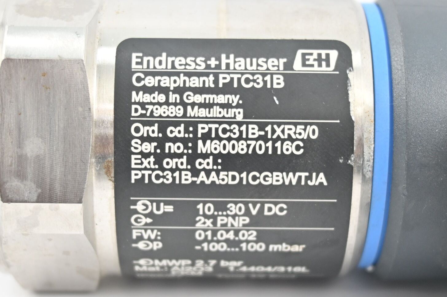 Endress+Hauser PTC31B Druckschalter PTC31B-1XR5/0