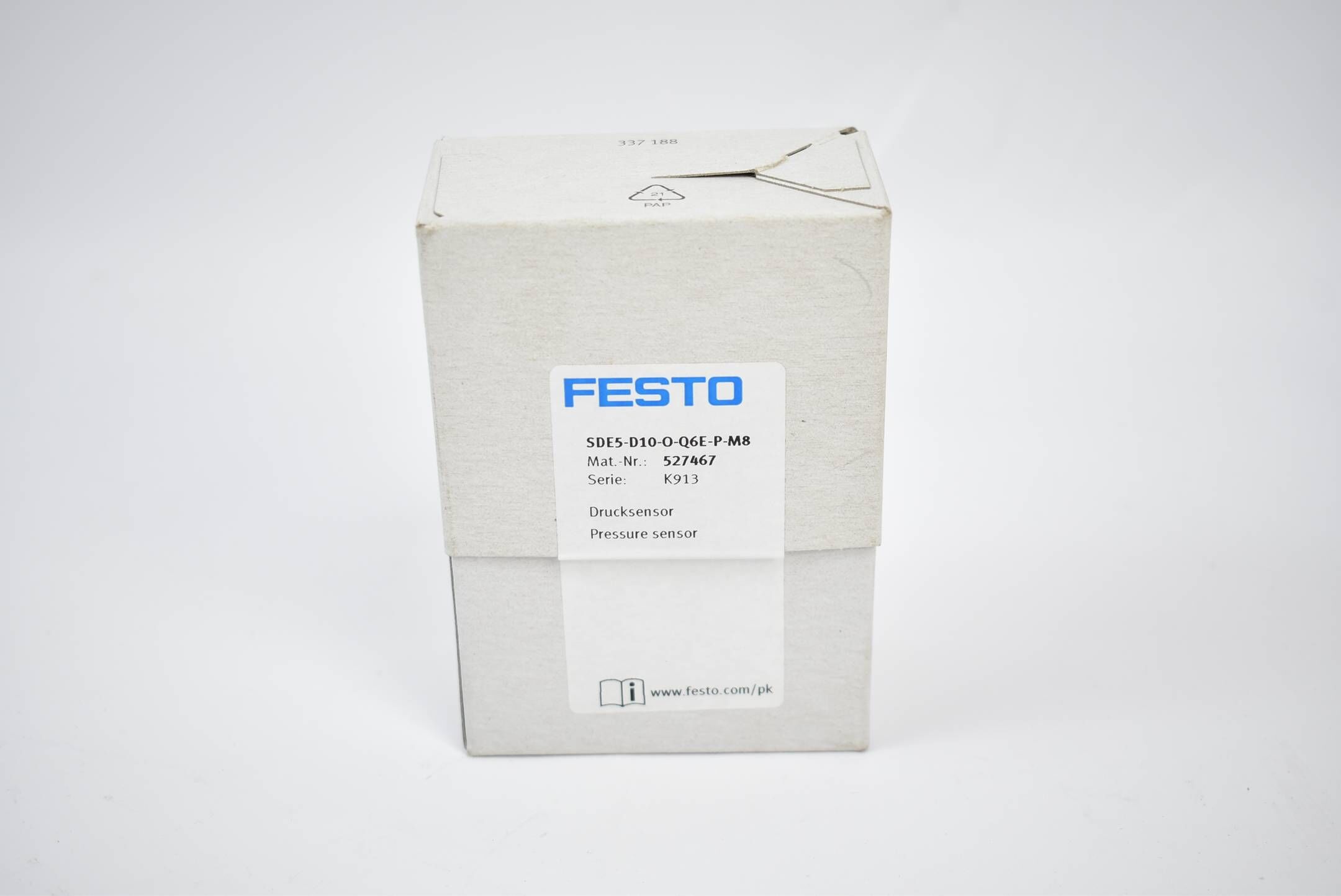 Festo Drucksensor SDE5-D10-O-Q6E-P-M8 ( 527467 )