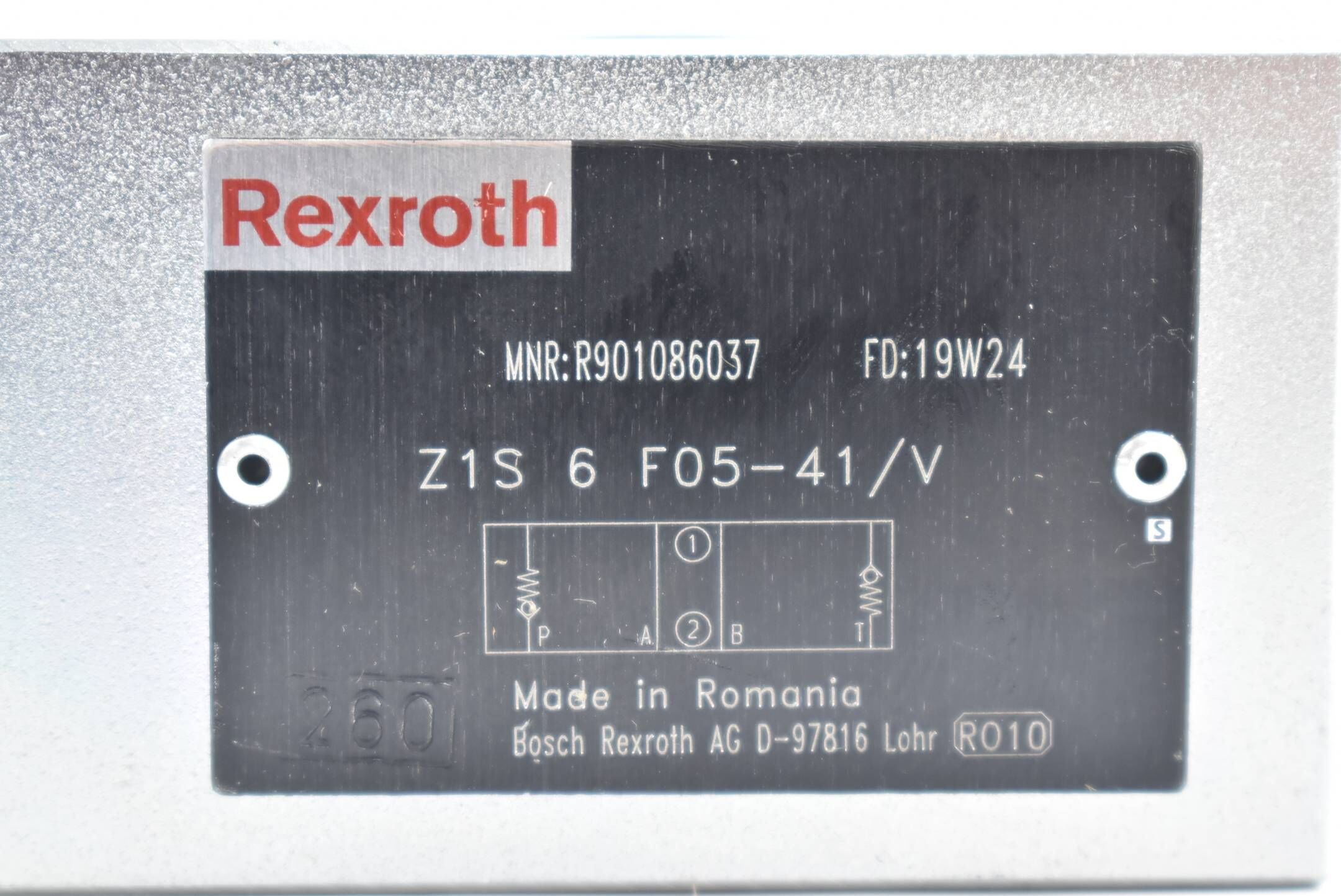 Rexroth Hydraulik Rückschlagventil Z1S 6 F05-41/V ( R901086037 )