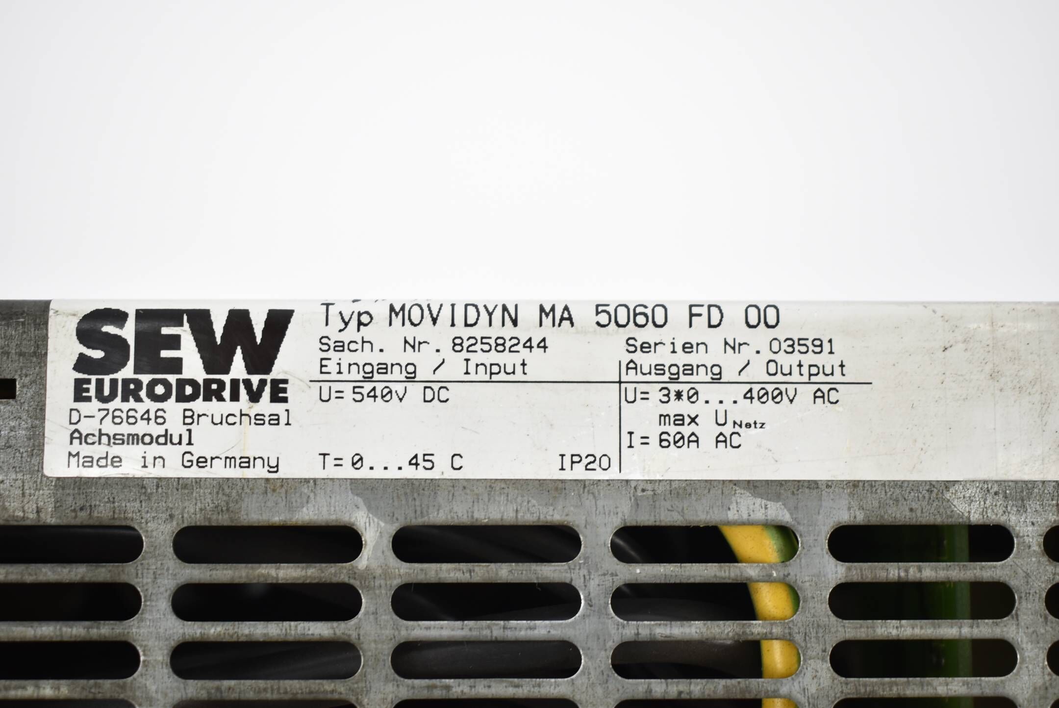 SEW-Eurodrive Achsmodul Movidyn MA 5060 FD 00 ( 8258244 )