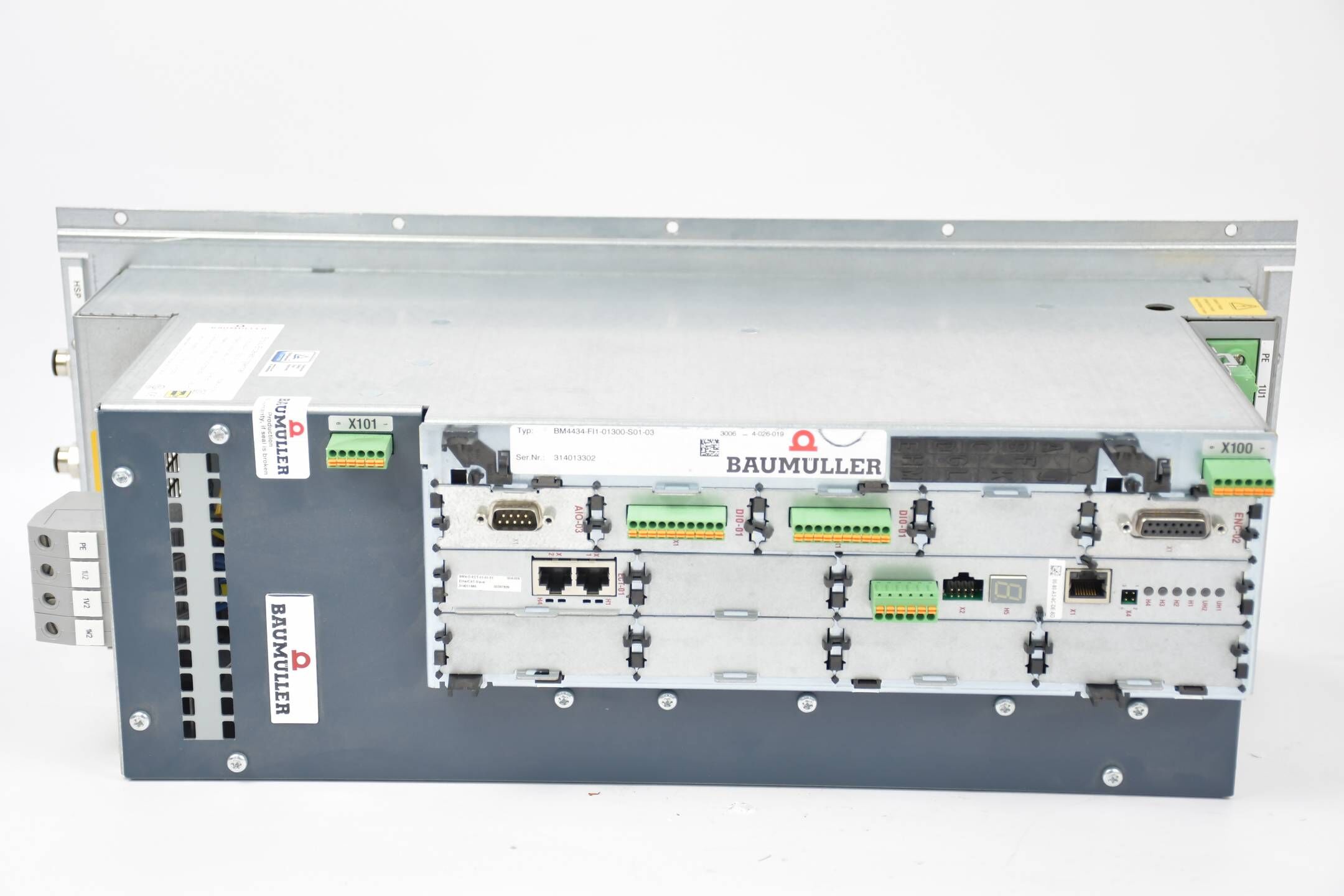 Baumüller Einbau-Einzelleistungseinheit BM4434-FI1-01300-S01-03 / 3006-4-026-019