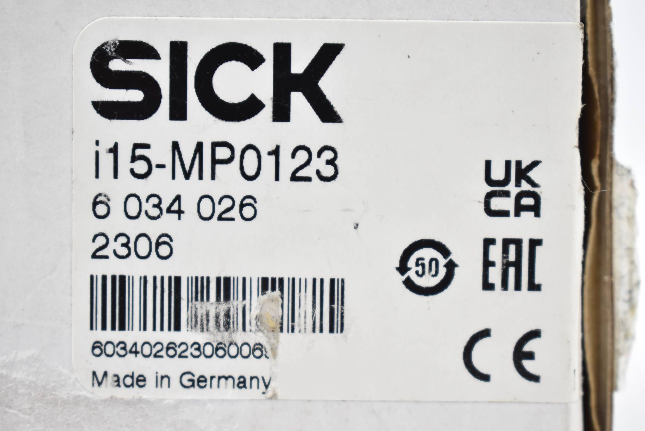 Sick Sicherheitsschalter i15-MP0123 Schloss ( 6034026 )