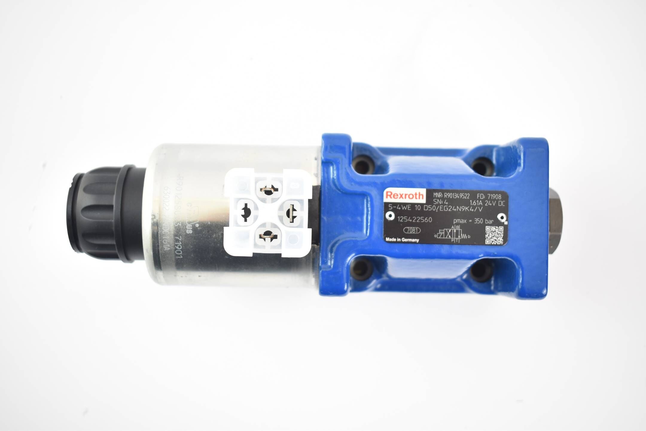 Rexroth Wegeschieberventil 5-4WE 10 D50/EG24N9K4/V ( R901349522 ) 350 bar