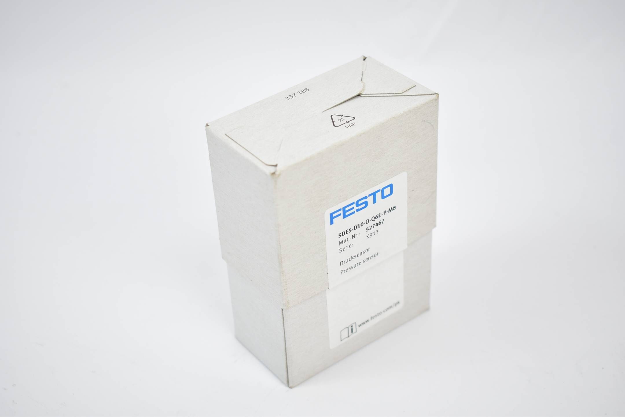 Festo Drucksensor SDE5-D10-O-Q6E-P-M8 ( 527467 )