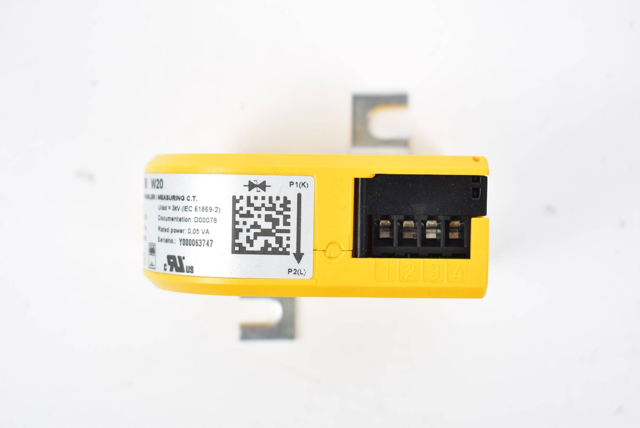 Bender Messstromwandler 0,72kV 10/0,0167A 42-3000Hz W20