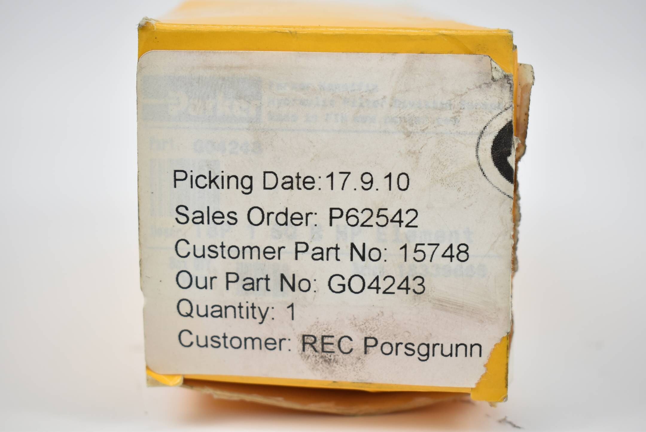 Abwood Filter Druckfilter GO4243