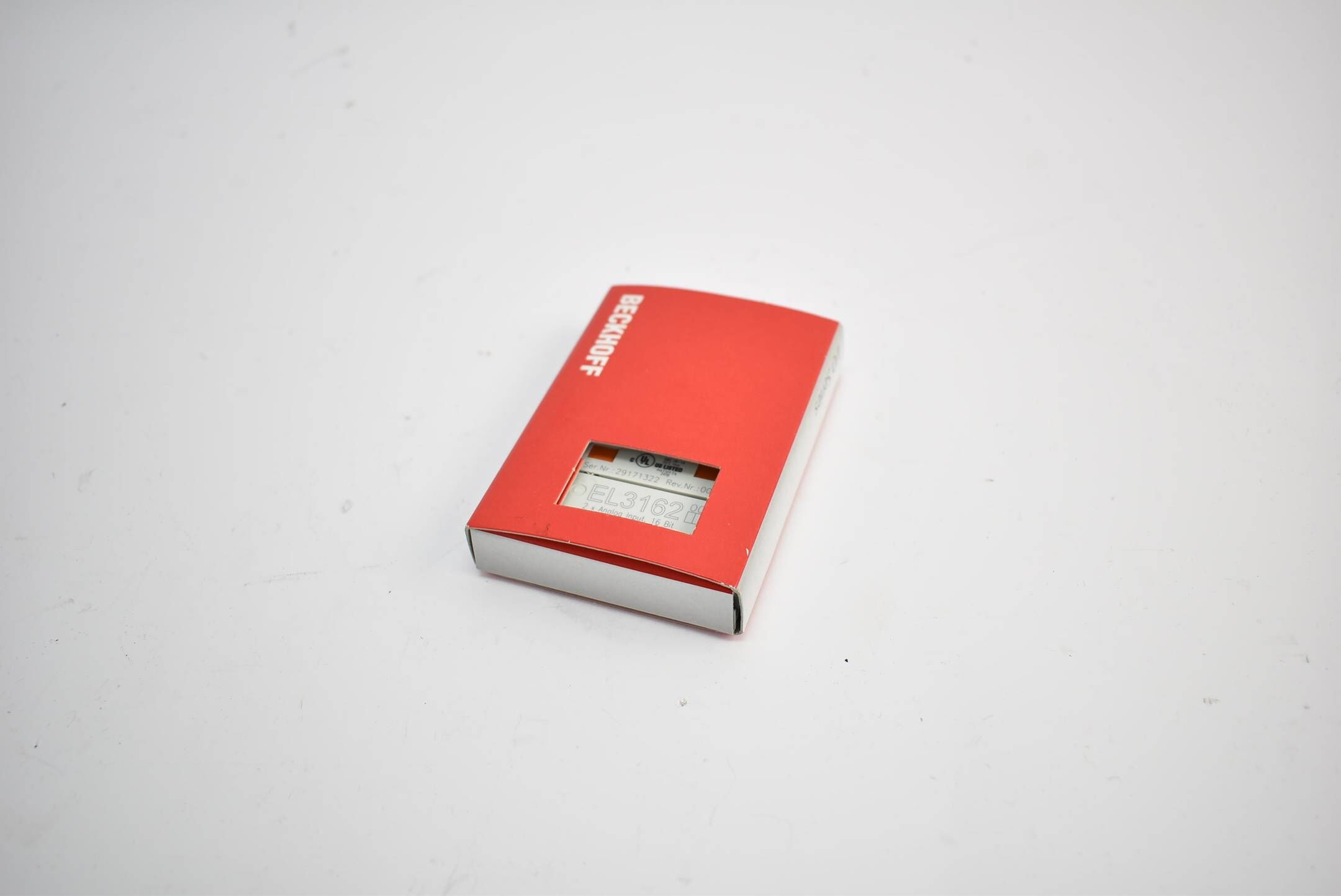 Beckhoff EtherCAT-Klemme 2-Kanal-Analog-Eingang 10V 16Bit EL3162 ( EL 3162 )