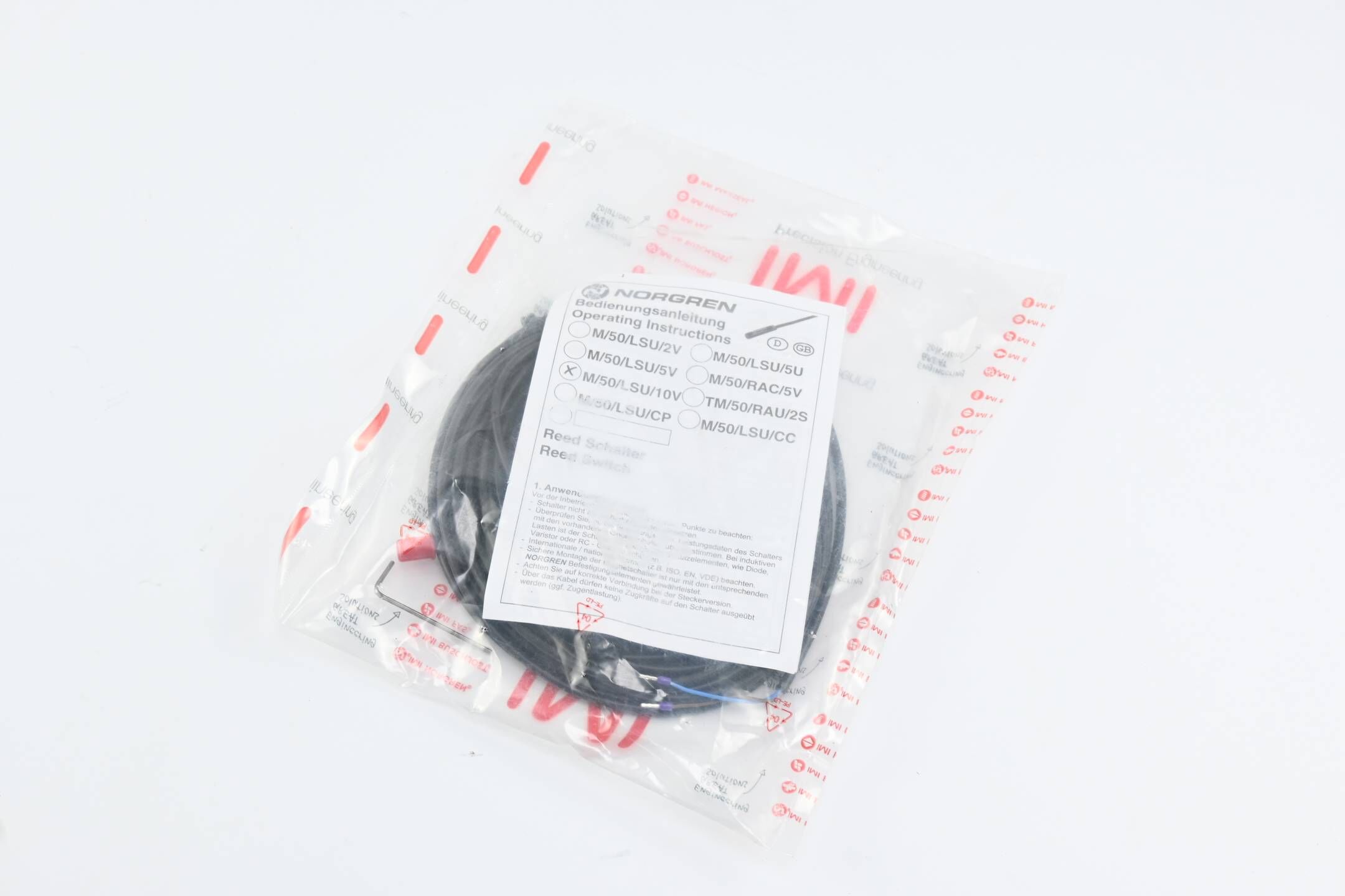 Norgren Magnetschalter mit Reedkontakt M/50/LSU/10V ( 10,0m )