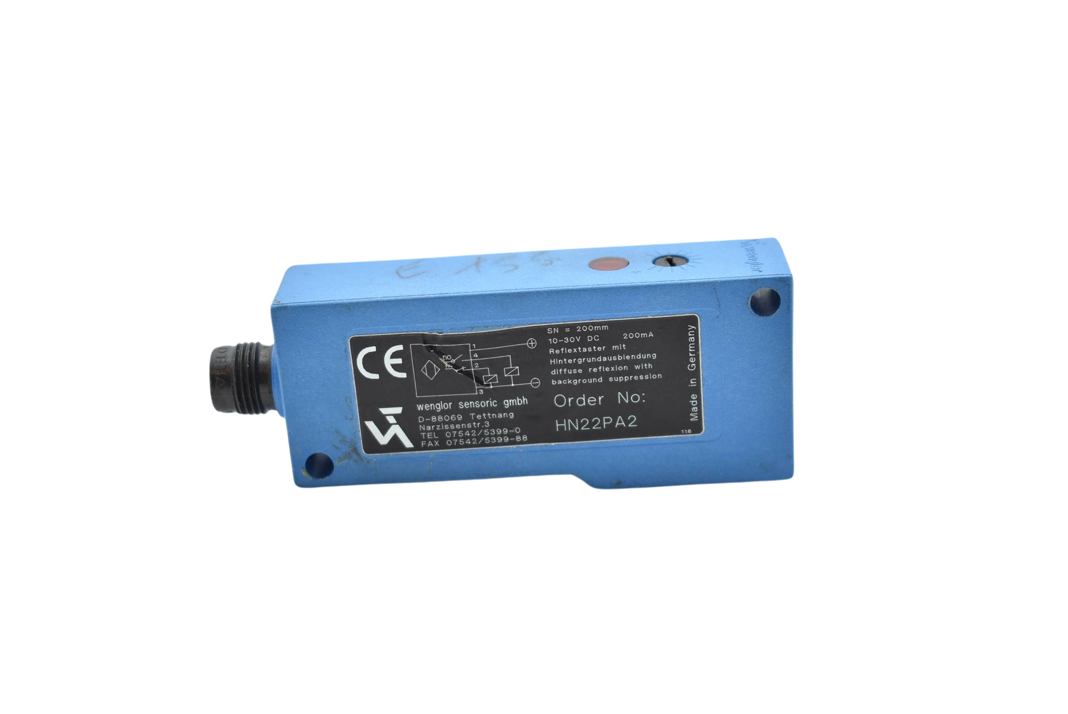 Wenglor Reflextaster HN22PA2