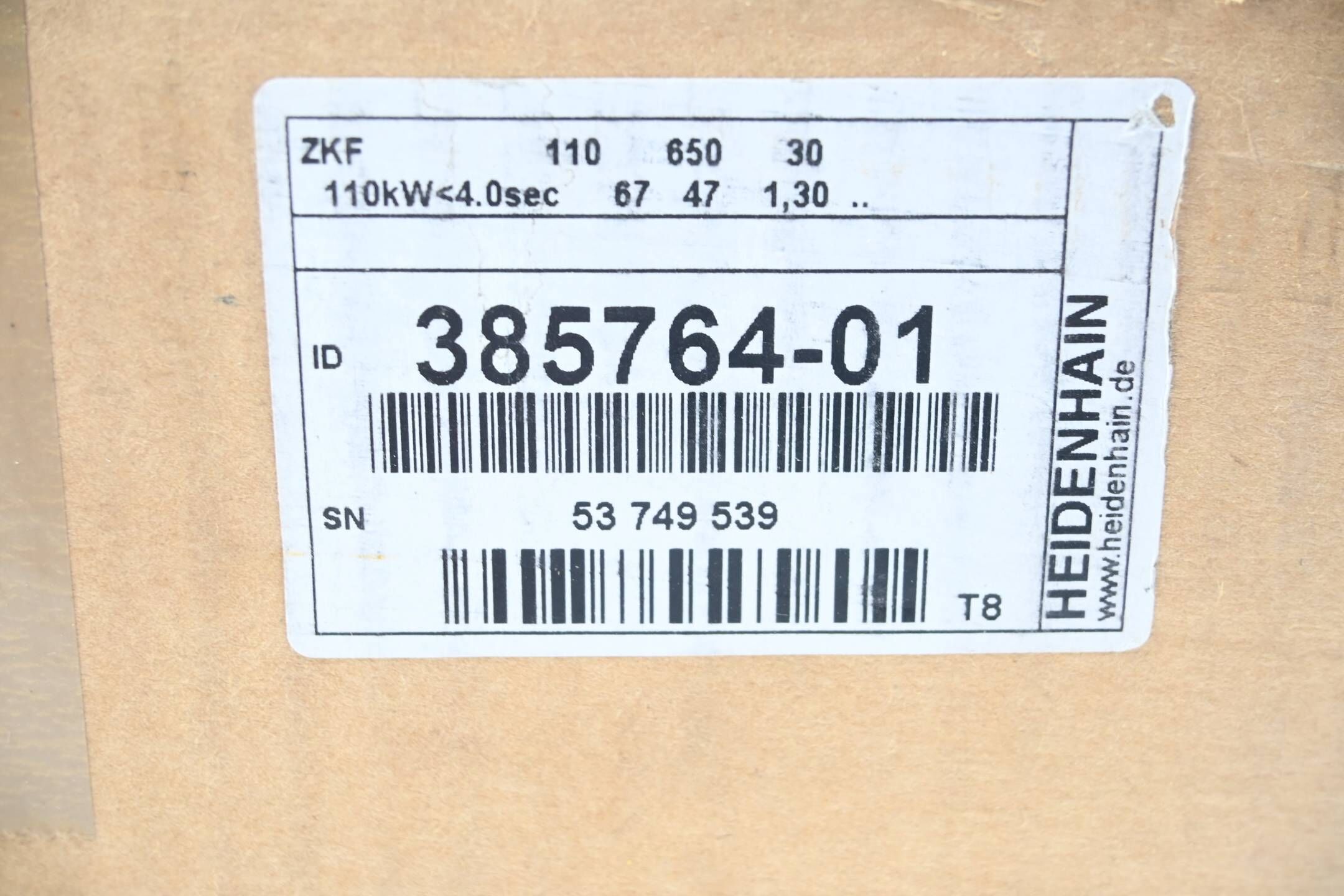 Heidenhain Zwischenkreis Filter 385764-01 ( 385 764-01 ) Ver. T8