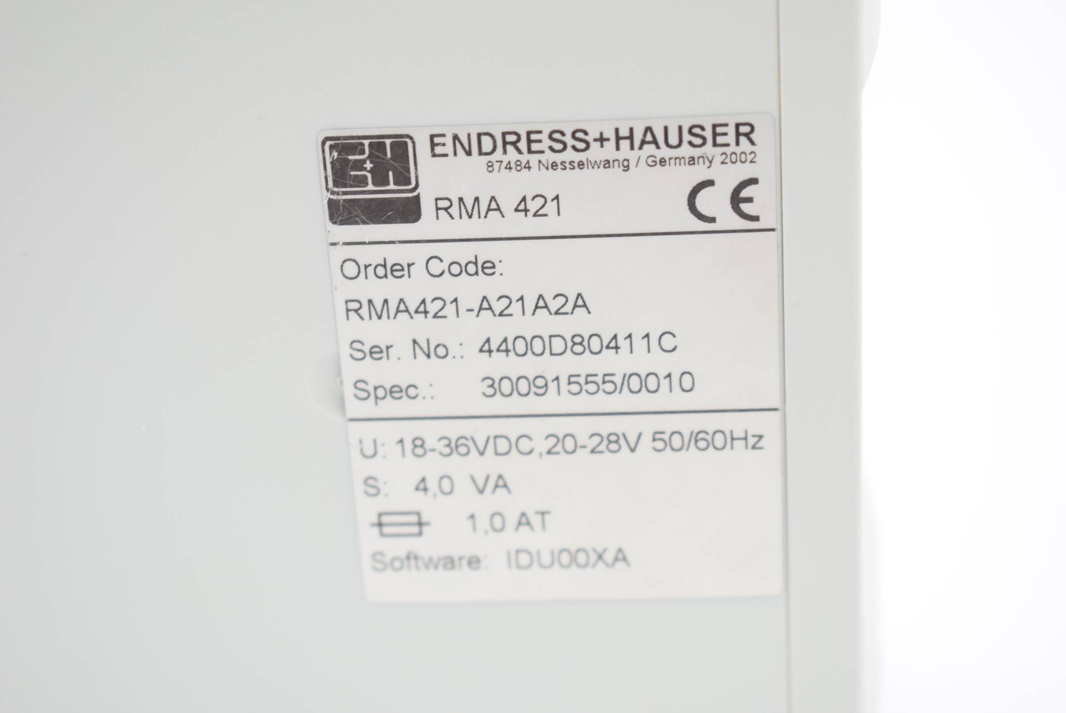 Endress + Hauser RMA 421 ( RMA421-A21A2A )