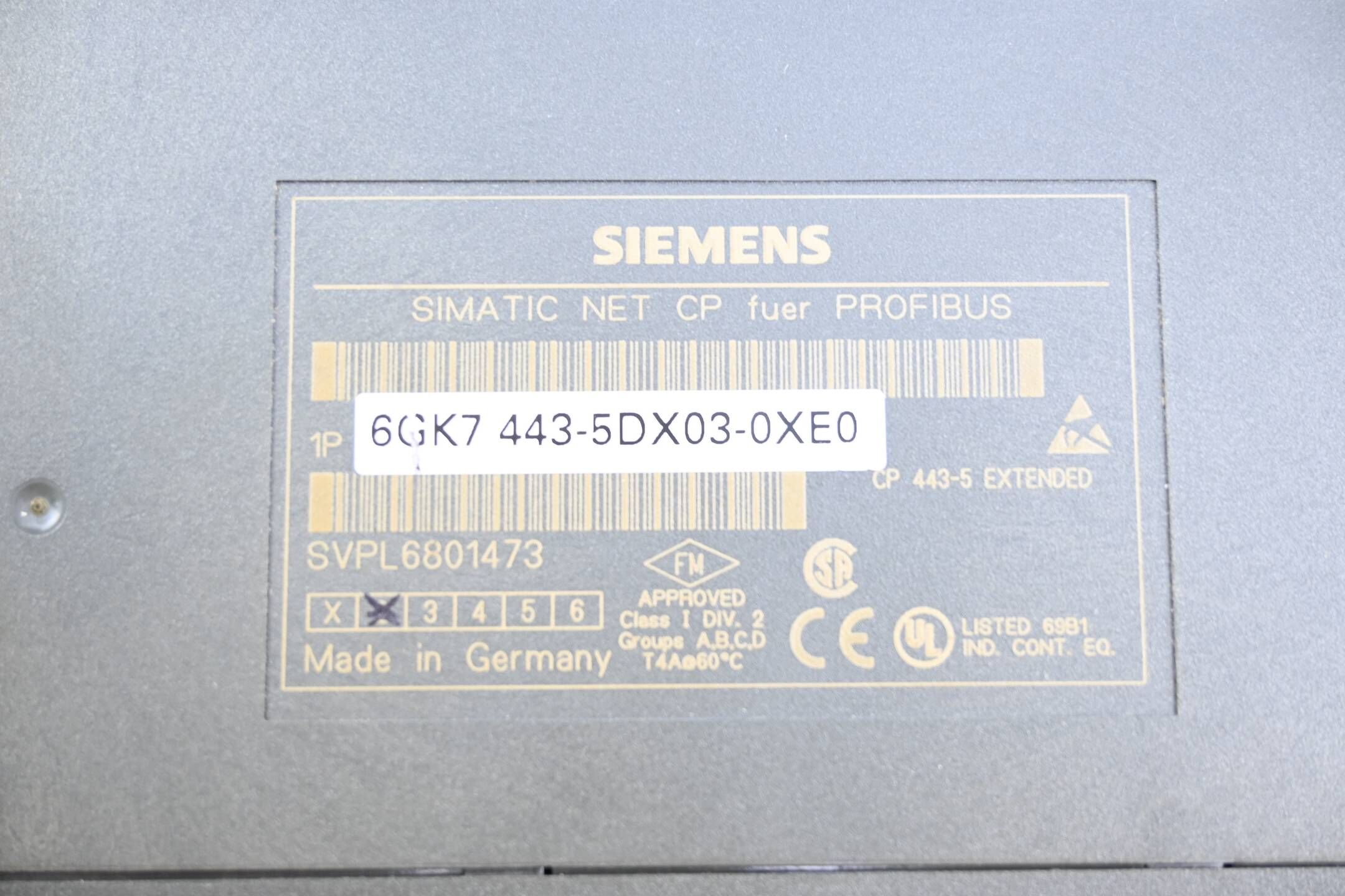 Siemens Simatic NET CP 443-5 6GK7443-5DX03-0XE0 ( 6GK7 443-5DX03-0XE0 )